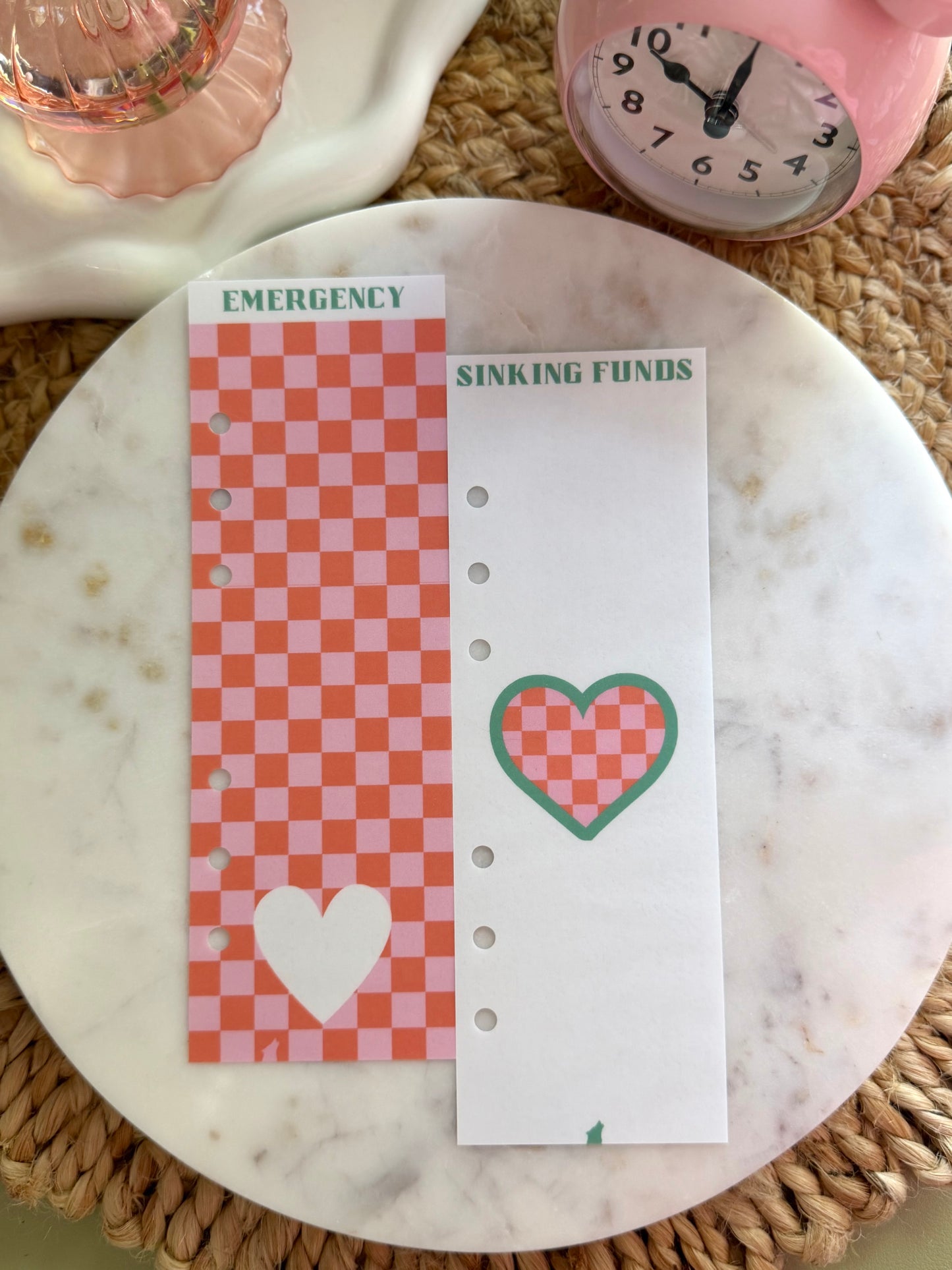 Cherry Check Dividers