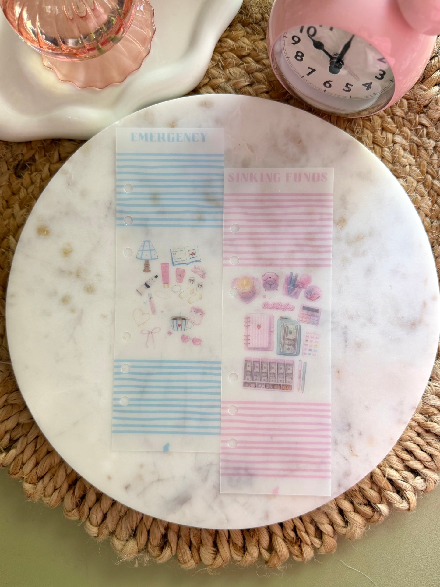 Pretty Things & Paychecks Divider Duo