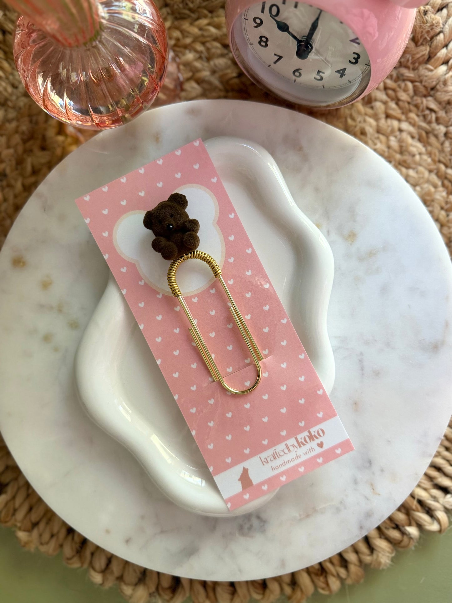 Plushie Fluffball Paperclip