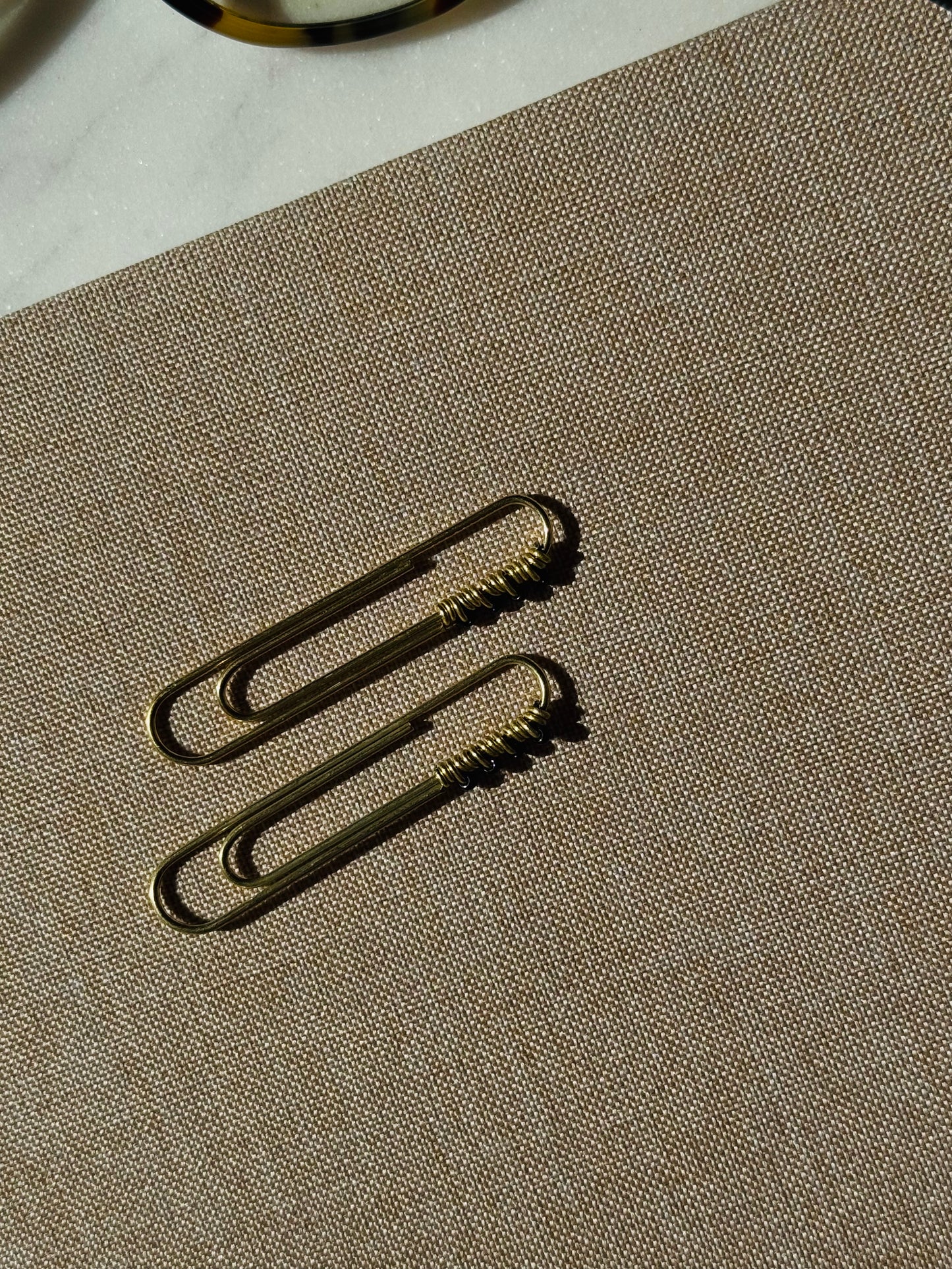 Arya Glass Bead Paperclip 2pk