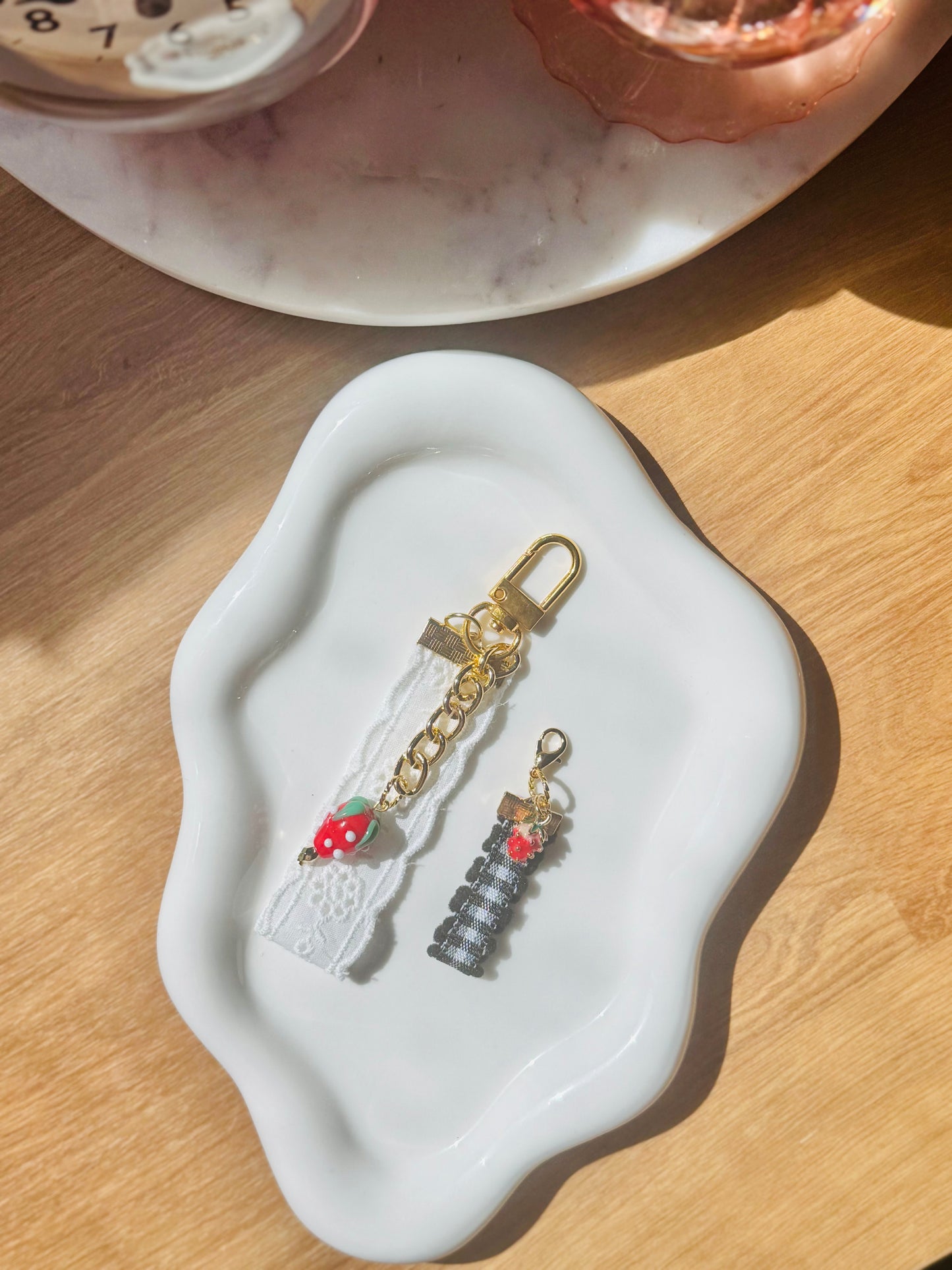 Berry Belle Duo Keychain