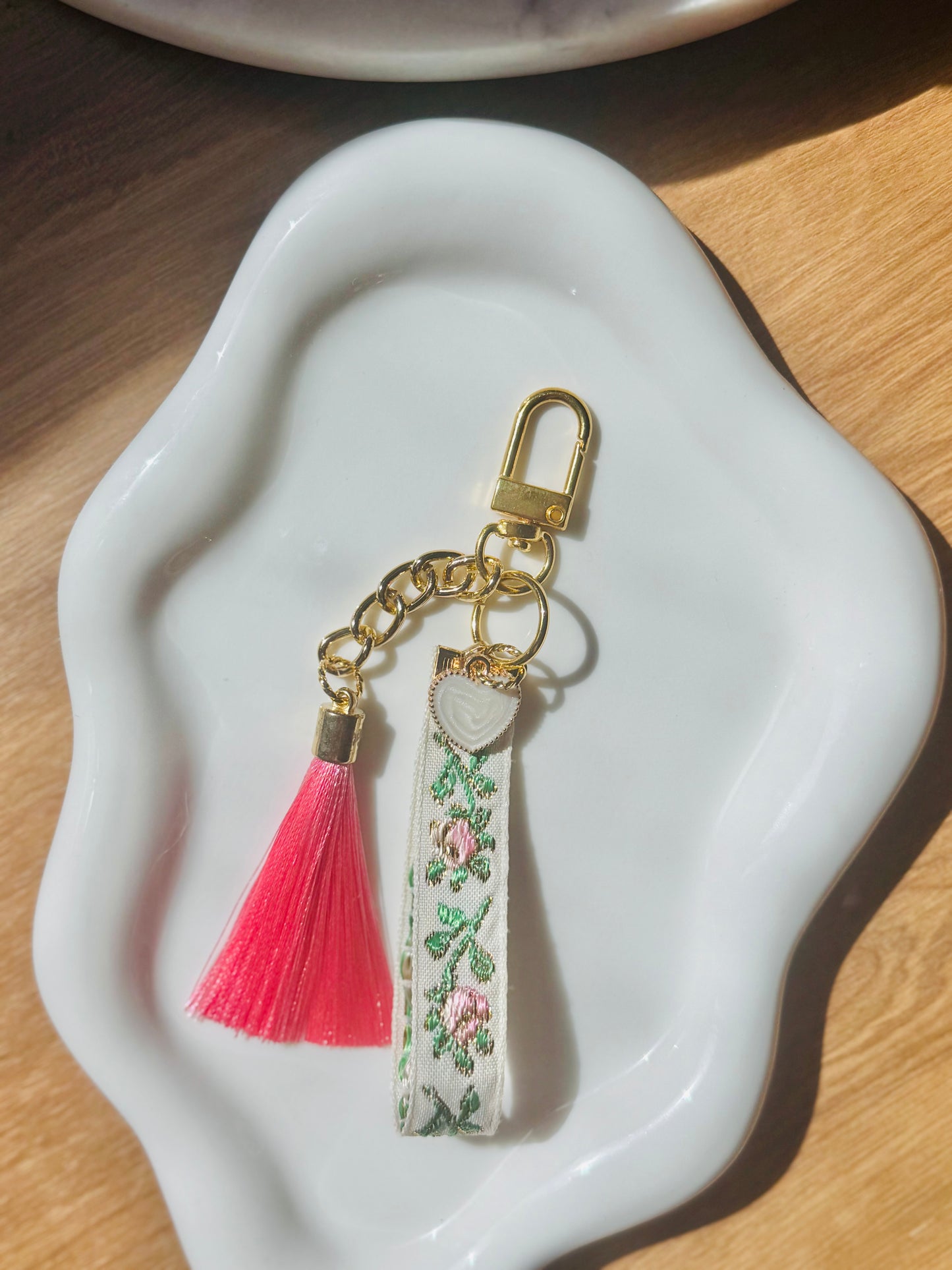 Lace & Love Keychain