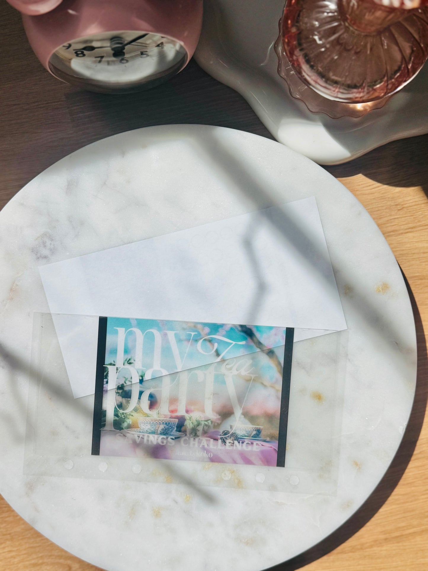 My Tea Party Savings Challenge