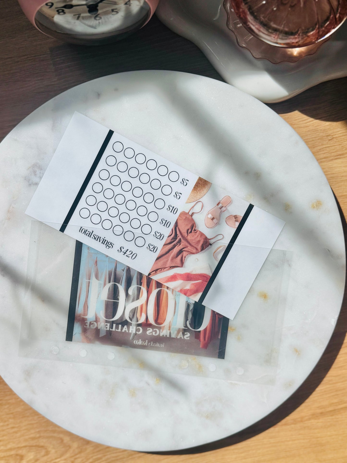 My Closet Savings Challenge