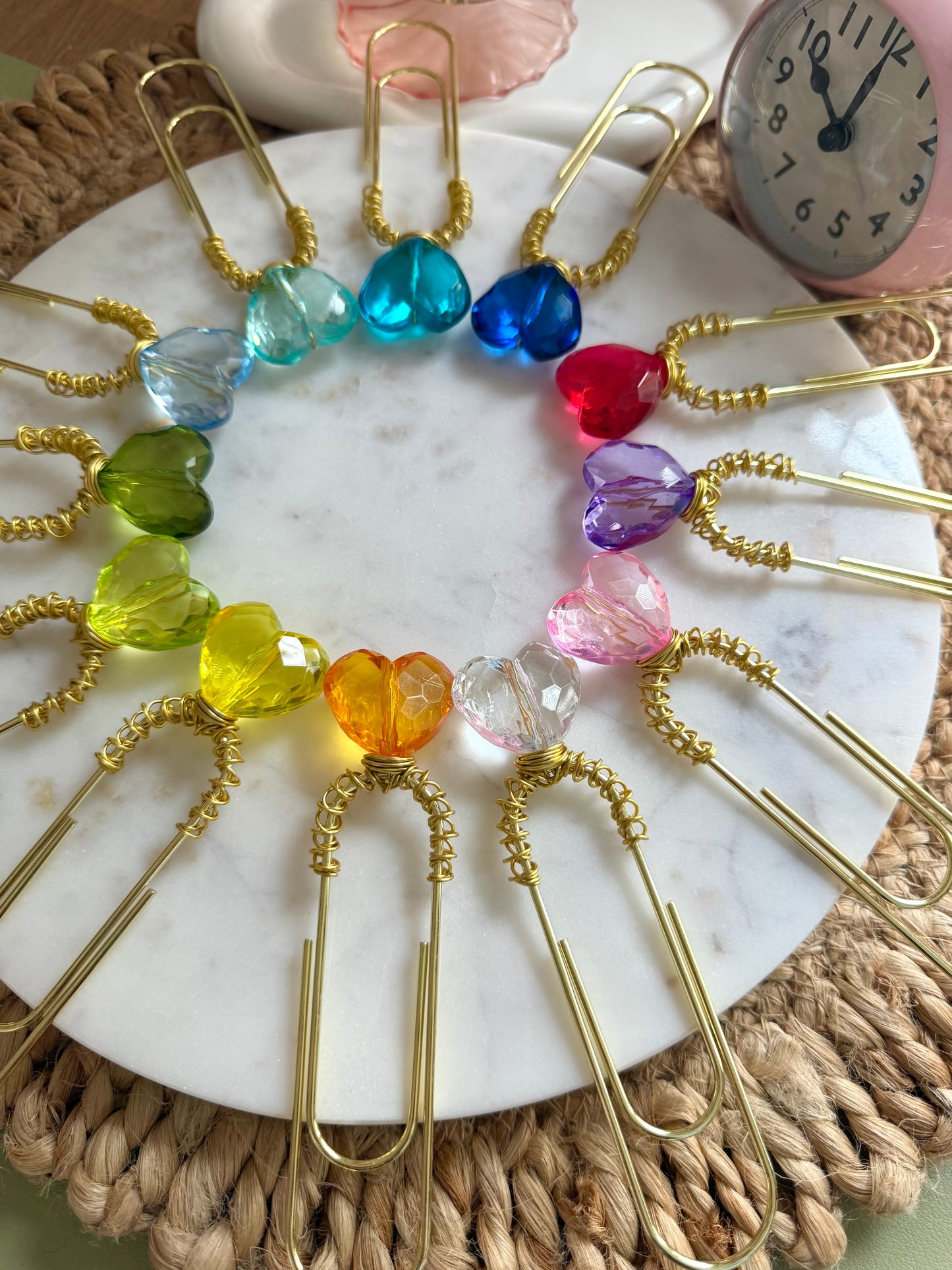 Kora's Krystal Heart Paperclip 🌈