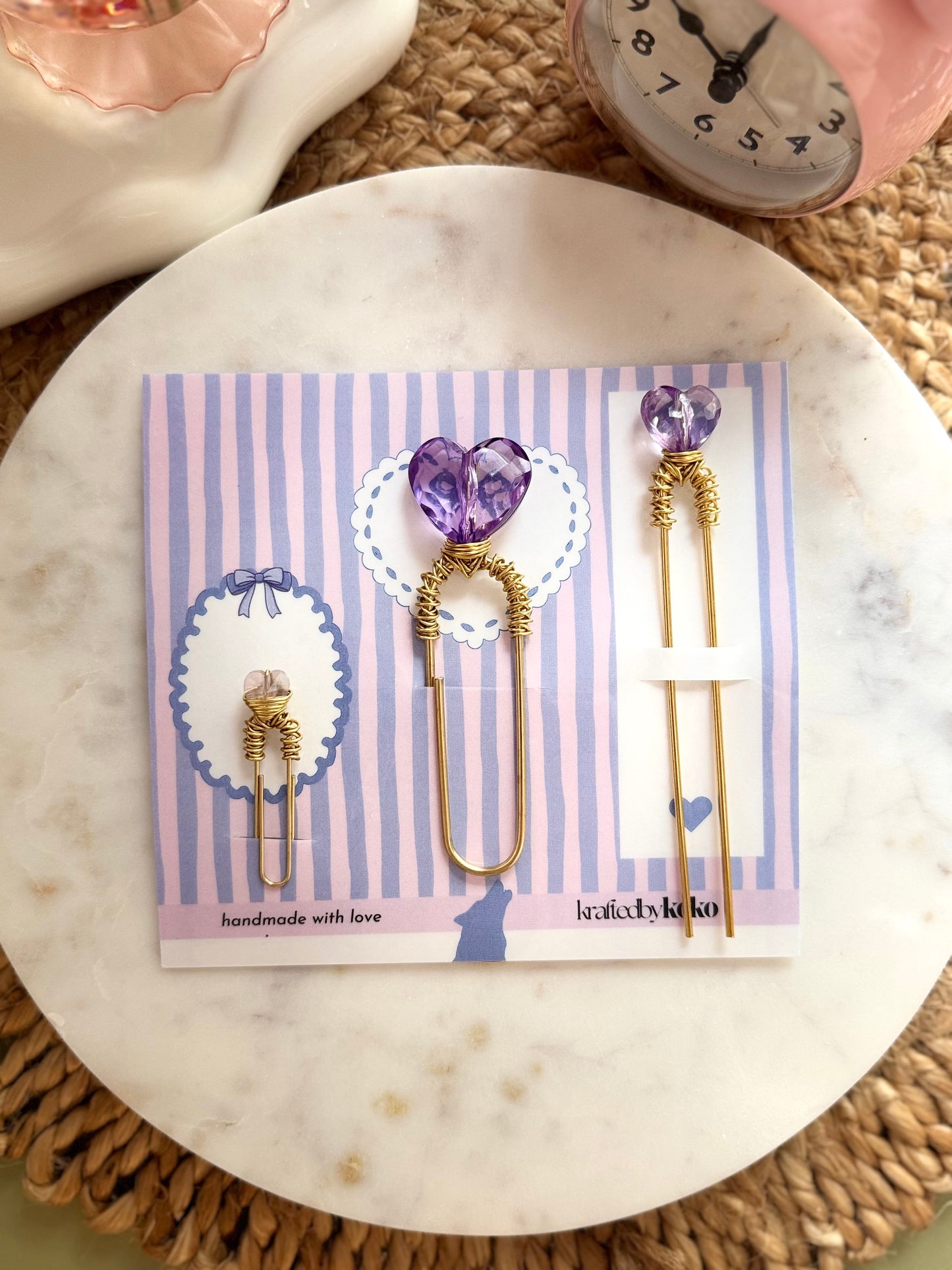 Plum Petals Trio 💜