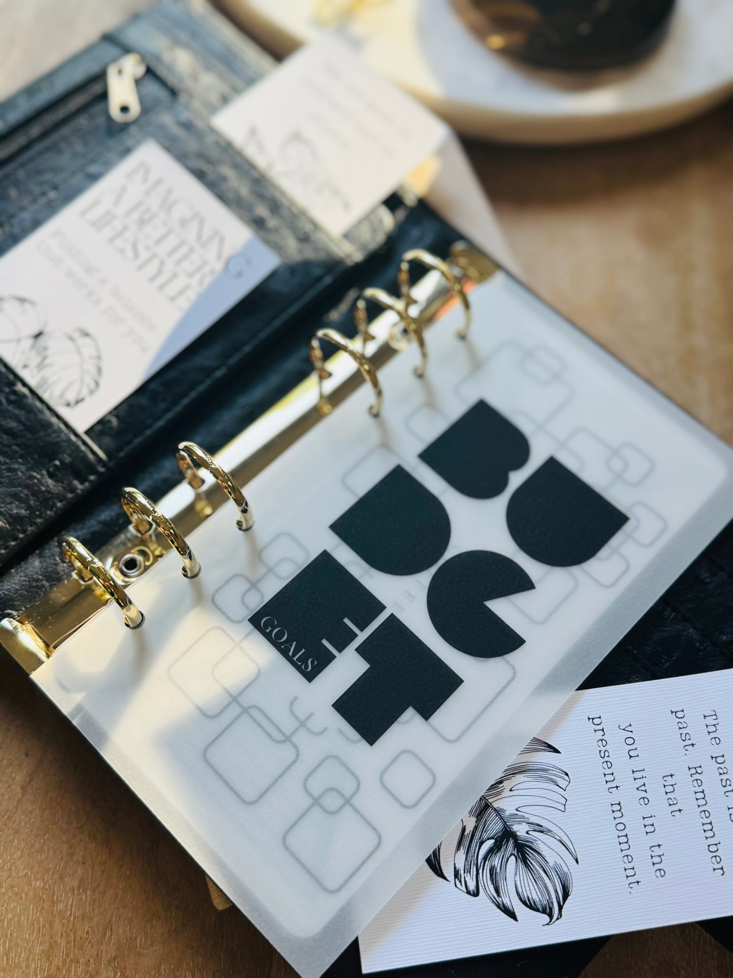 Motivational Monstera Planner Kards