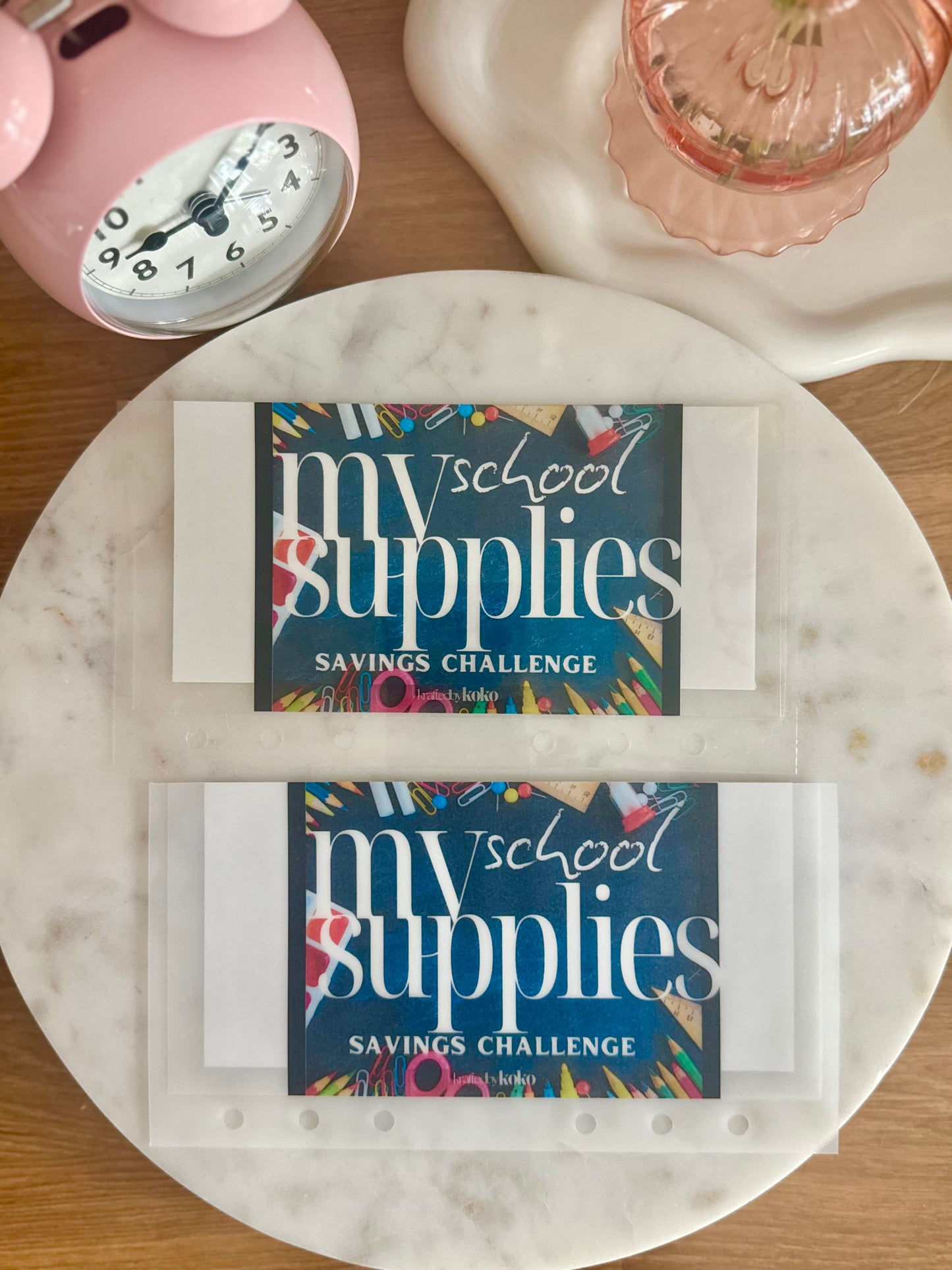 My School Supplies Savings Challenge