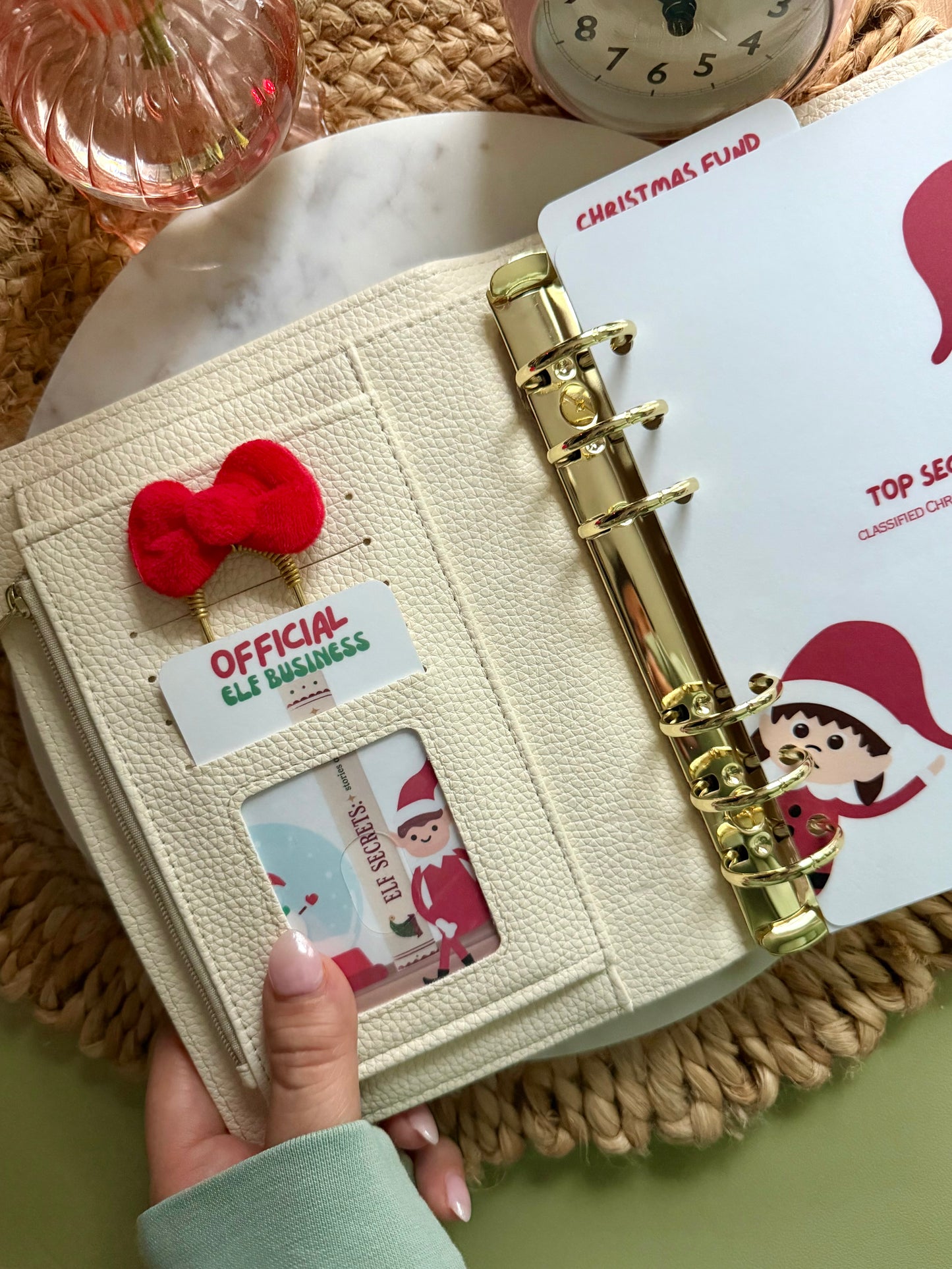 Big Red Bow Paperclip