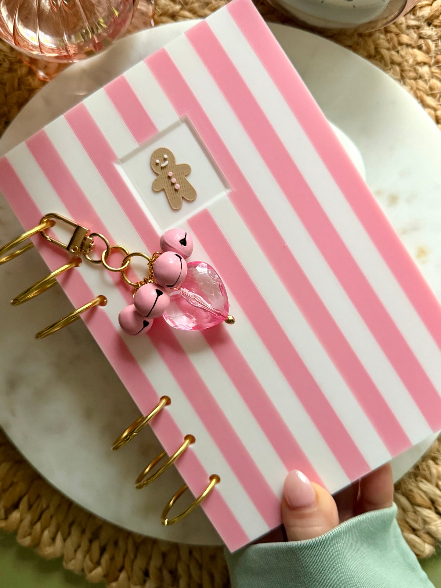 Mrs. Klaus's Heart Planner Charm