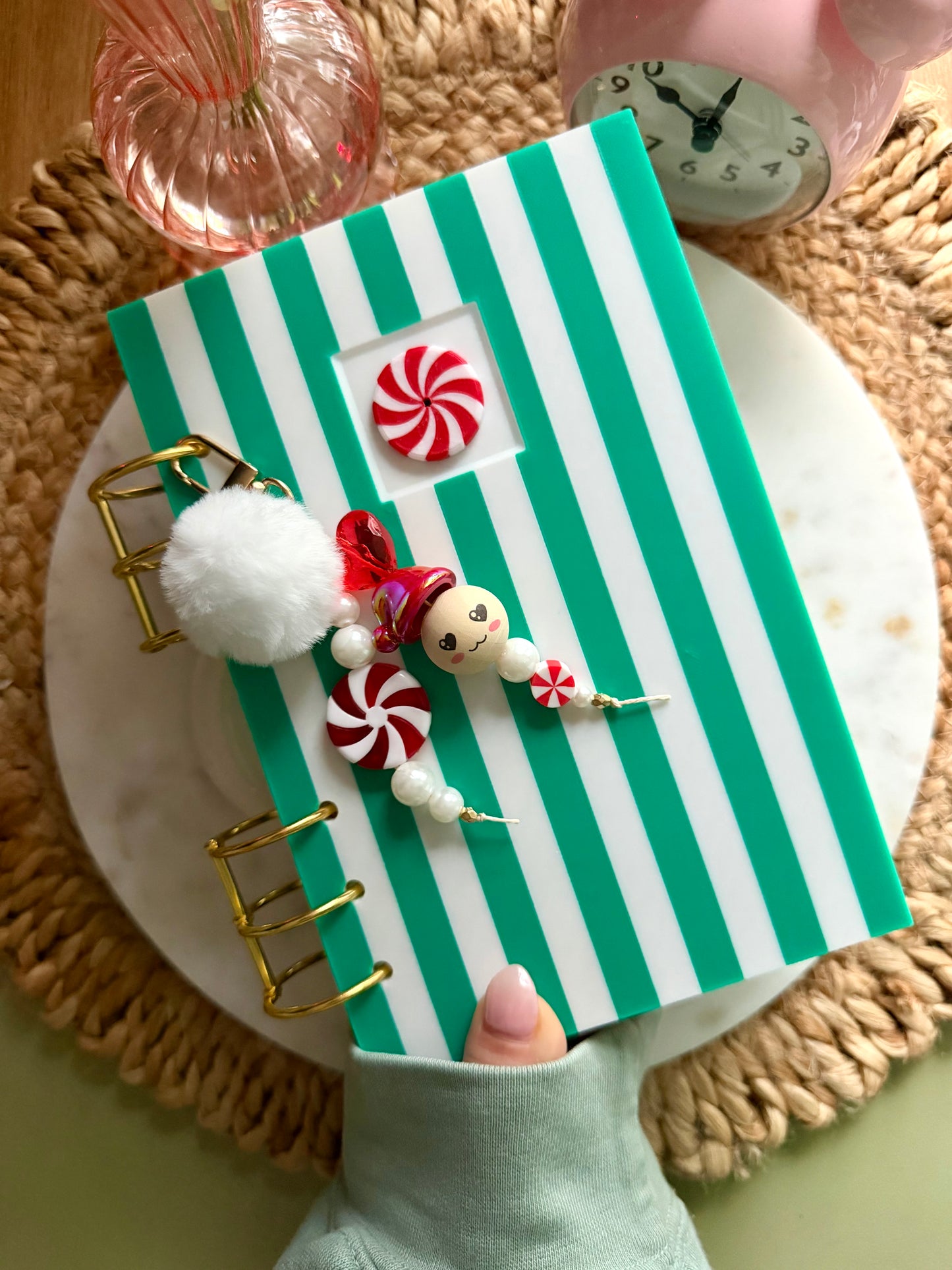 Santa's Little Sweetie Planner Charm