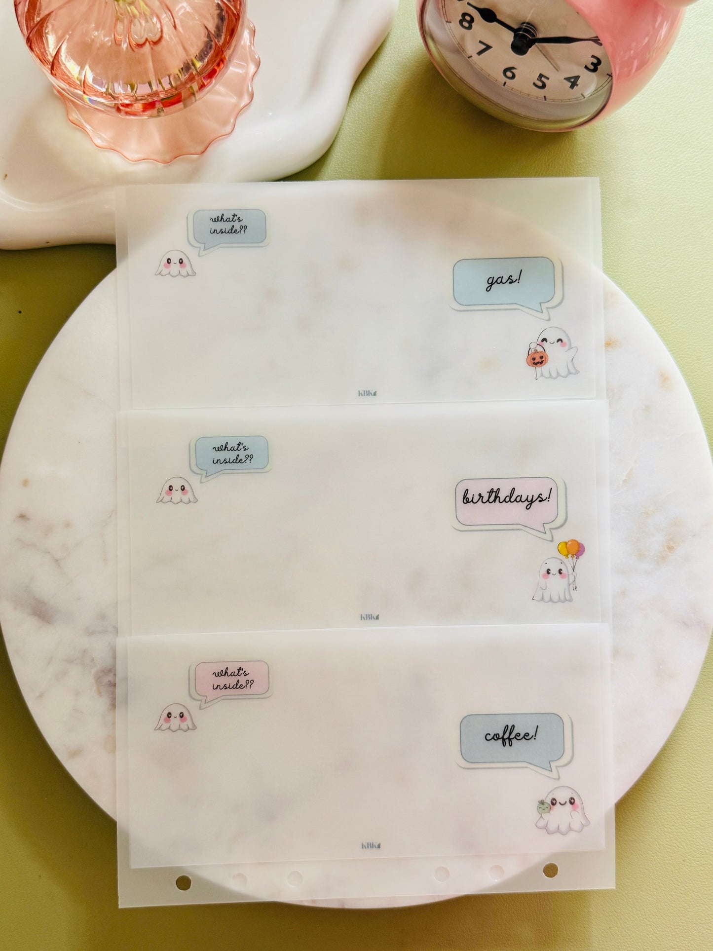 Lil Boo Krew Cash Envelopes