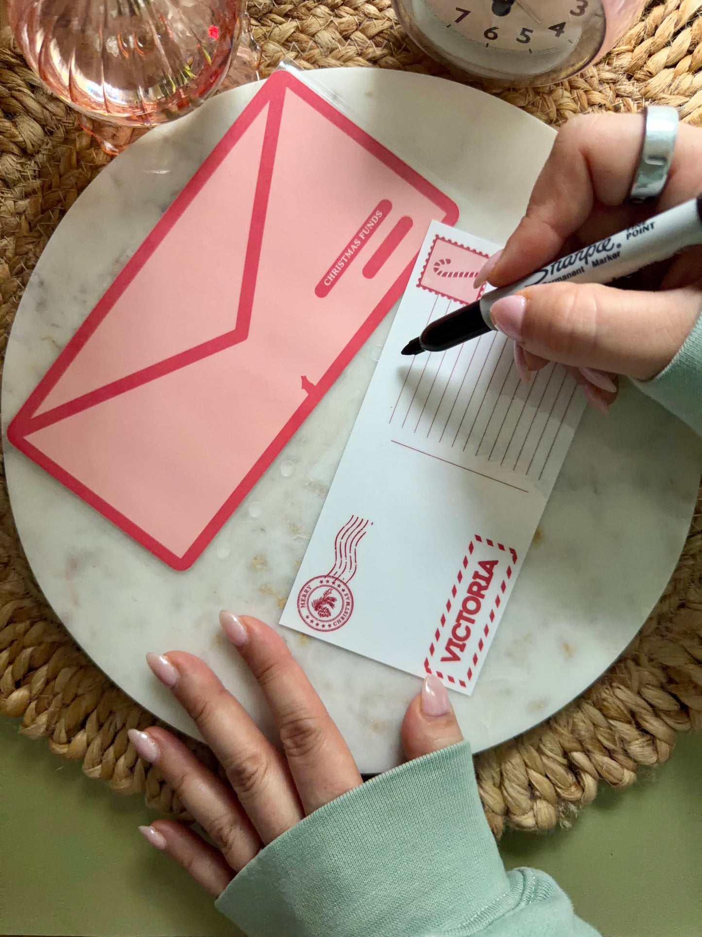 Letters to Santa Cash Envelope