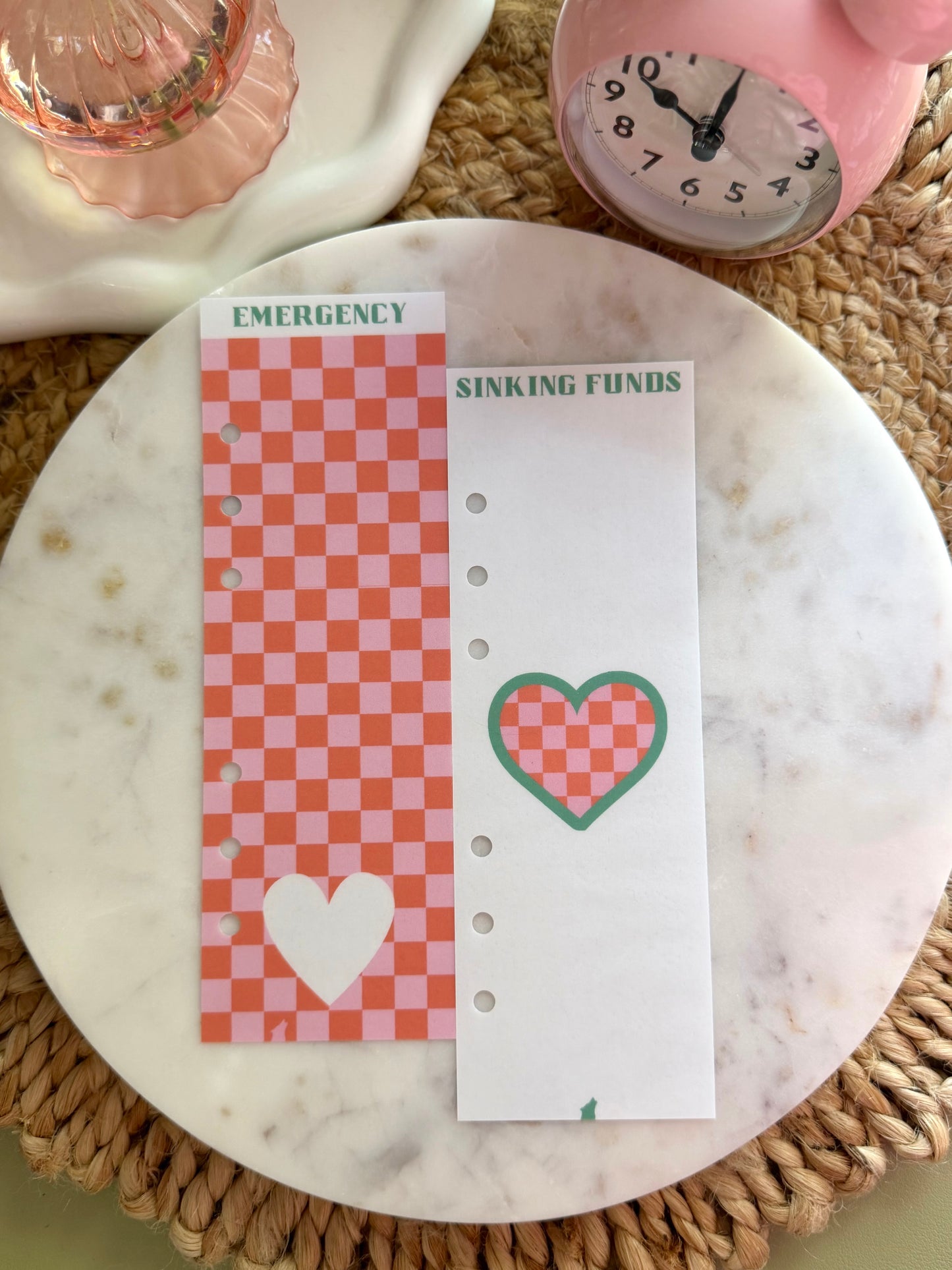 Cherry Check Dividers