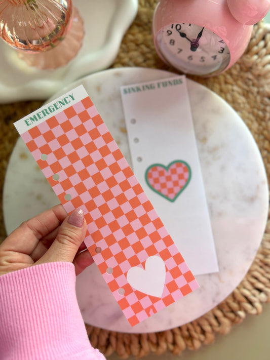 Cherry Check Dividers