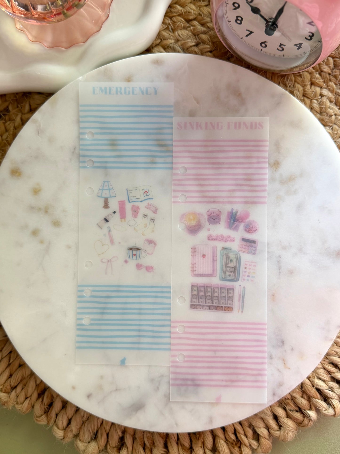 Pretty Things & Paychecks Divider Duo