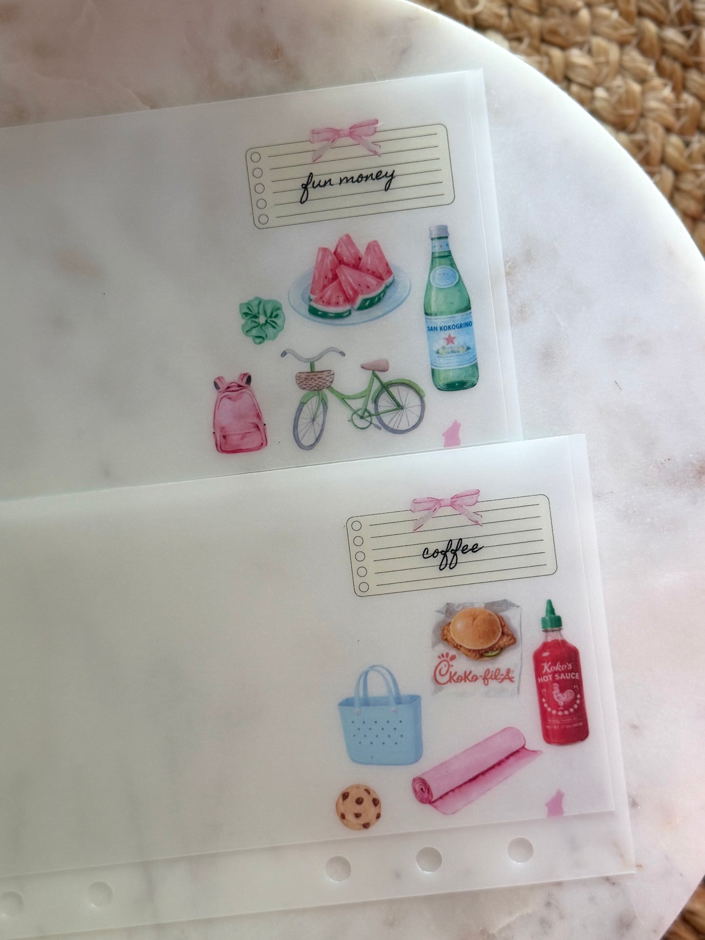 Charm + Trinket Co. Cash Envelopes