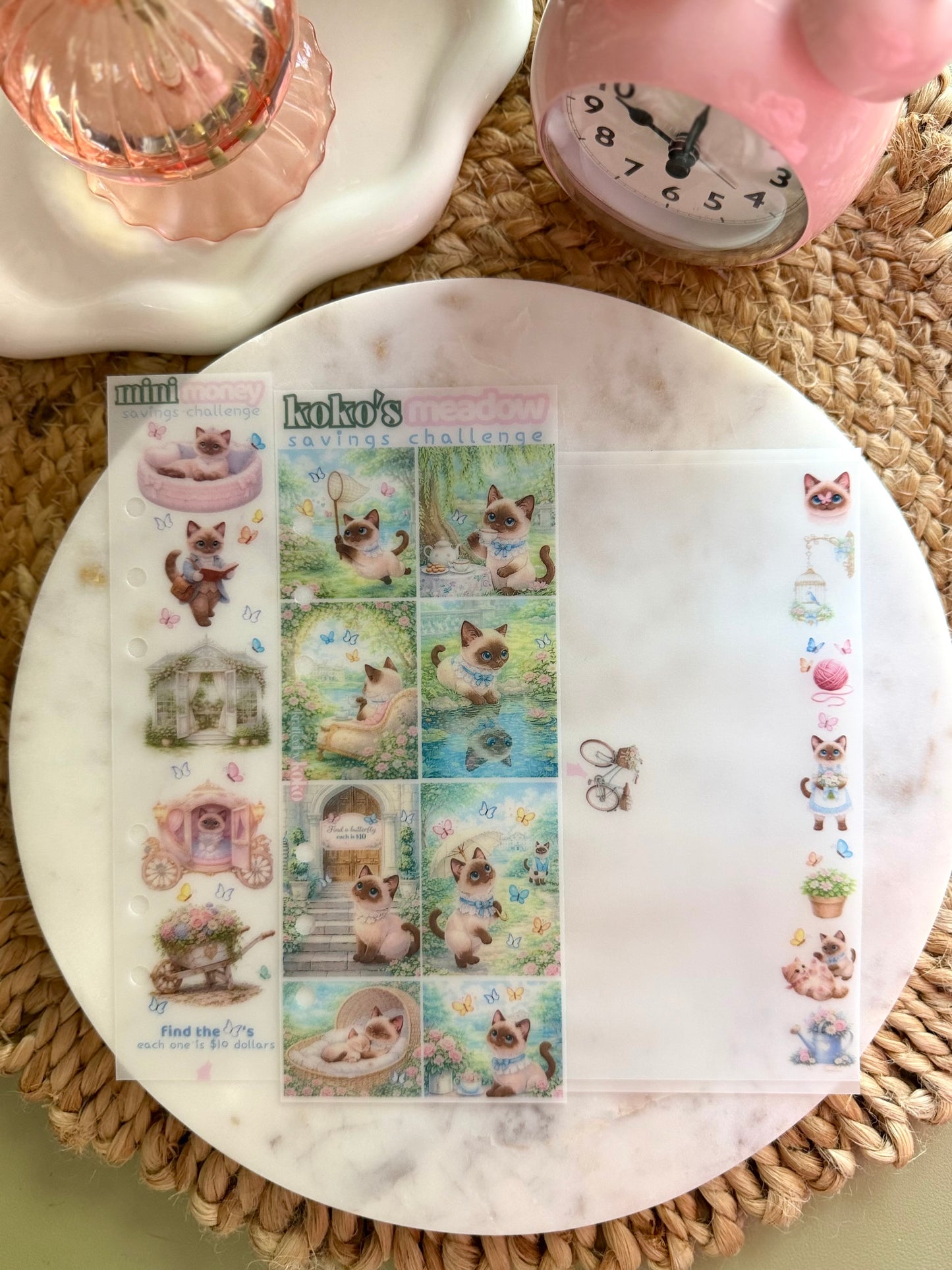 Koko's Garden Meadow Savings Challenge🦋🐱