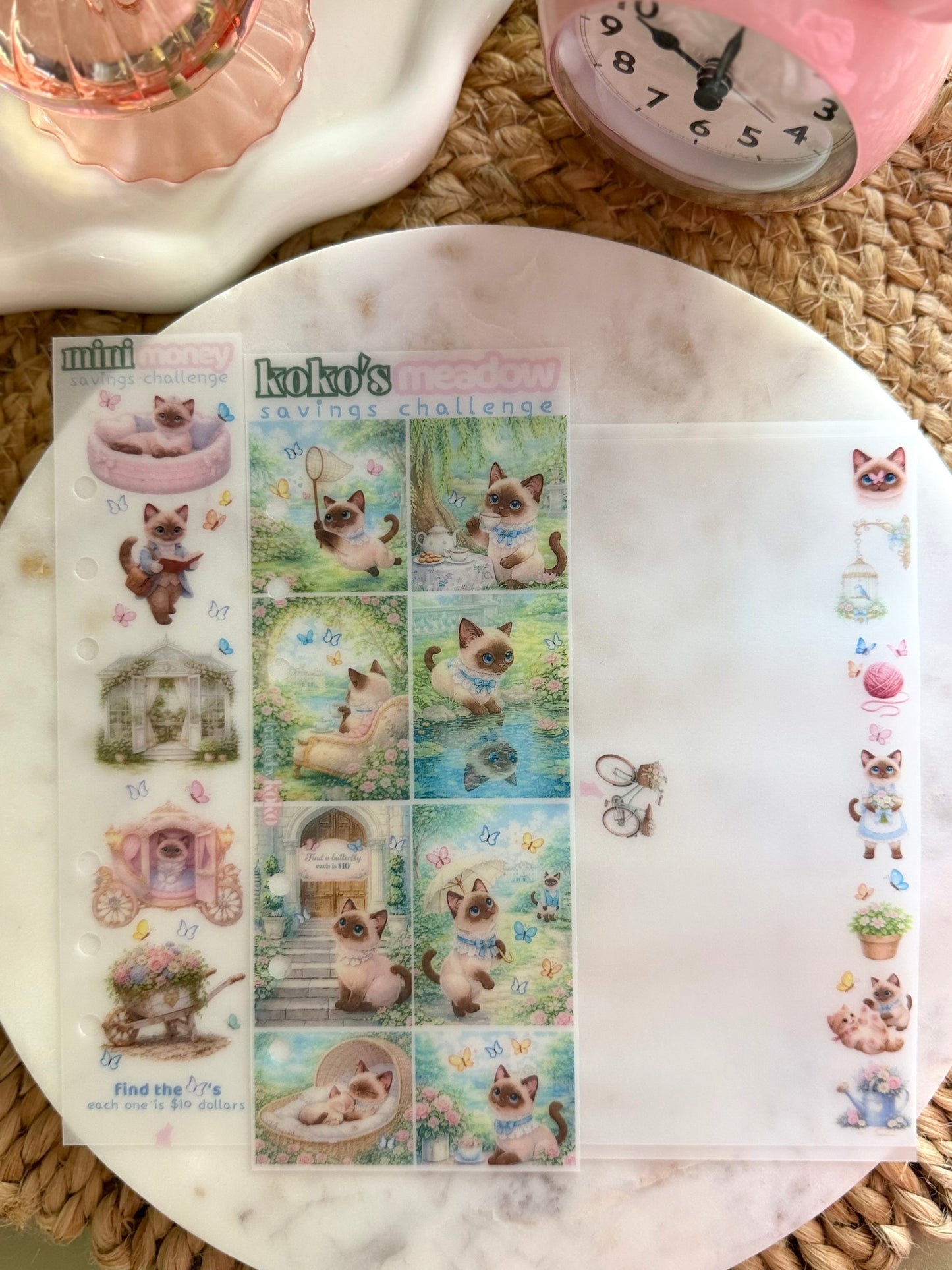 Koko's Garden Meadow Savings Challenge🦋🐱