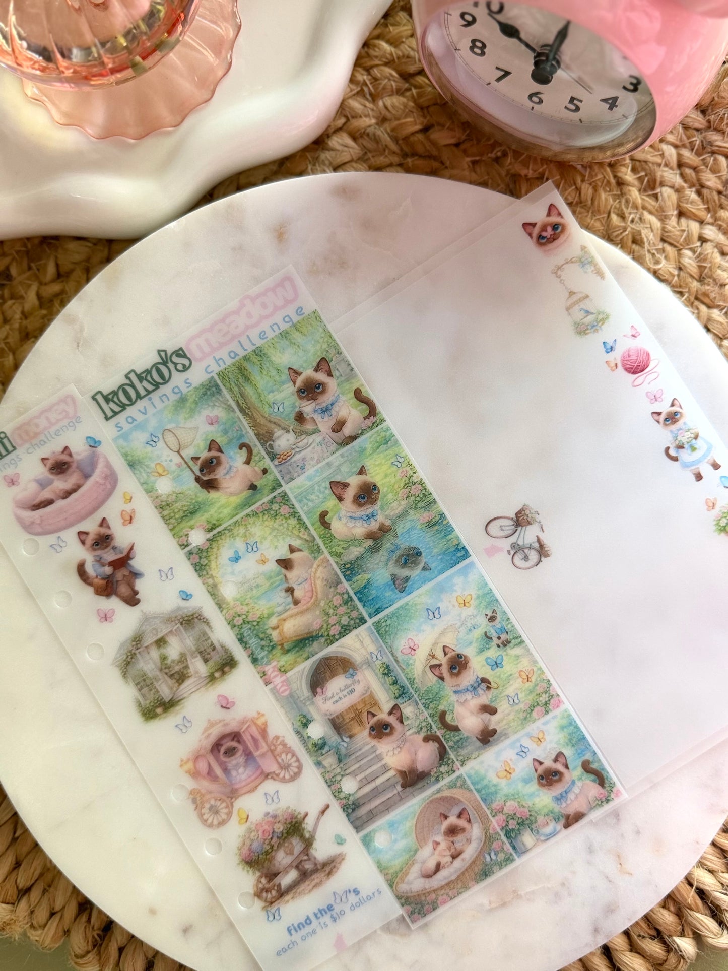 Koko's Garden Meadow Savings Challenge🦋🐱
