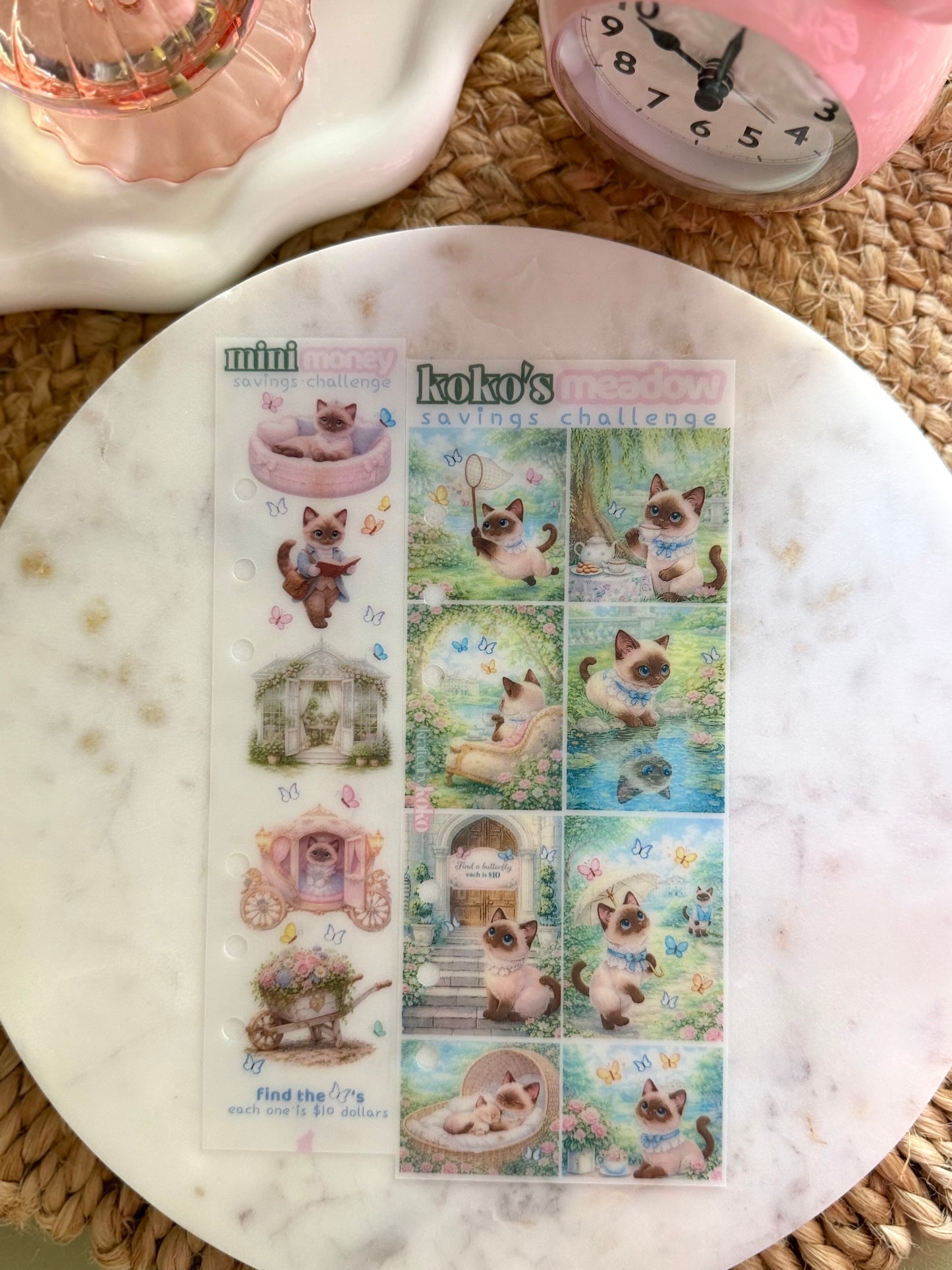 Koko's Garden Meadow Savings Challenge🦋🐱