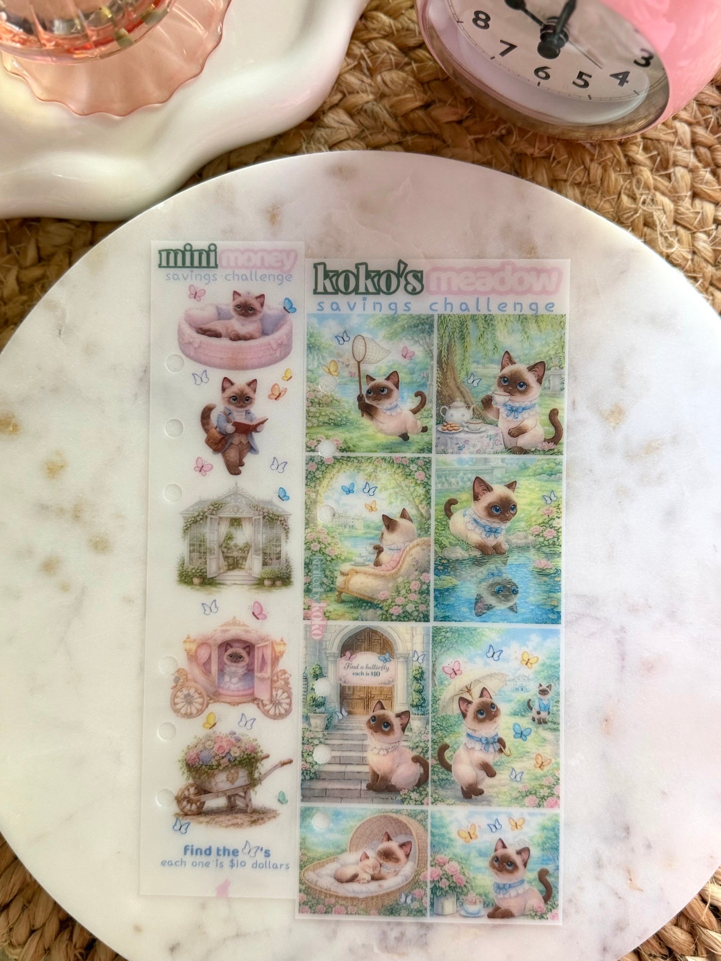 Koko's Garden Meadow Savings Challenge🦋🐱