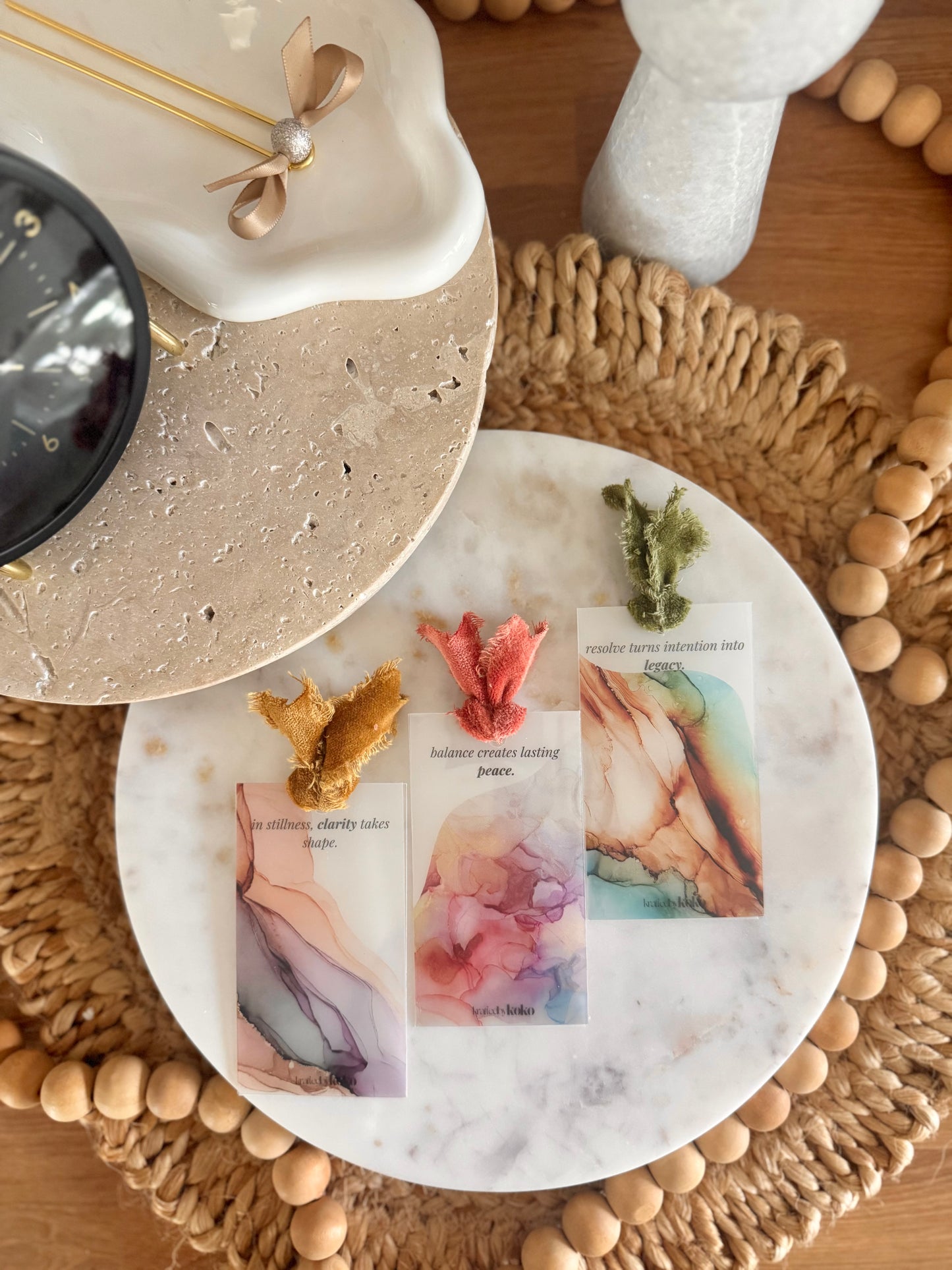 Stone & Script Planner Kards 3pk