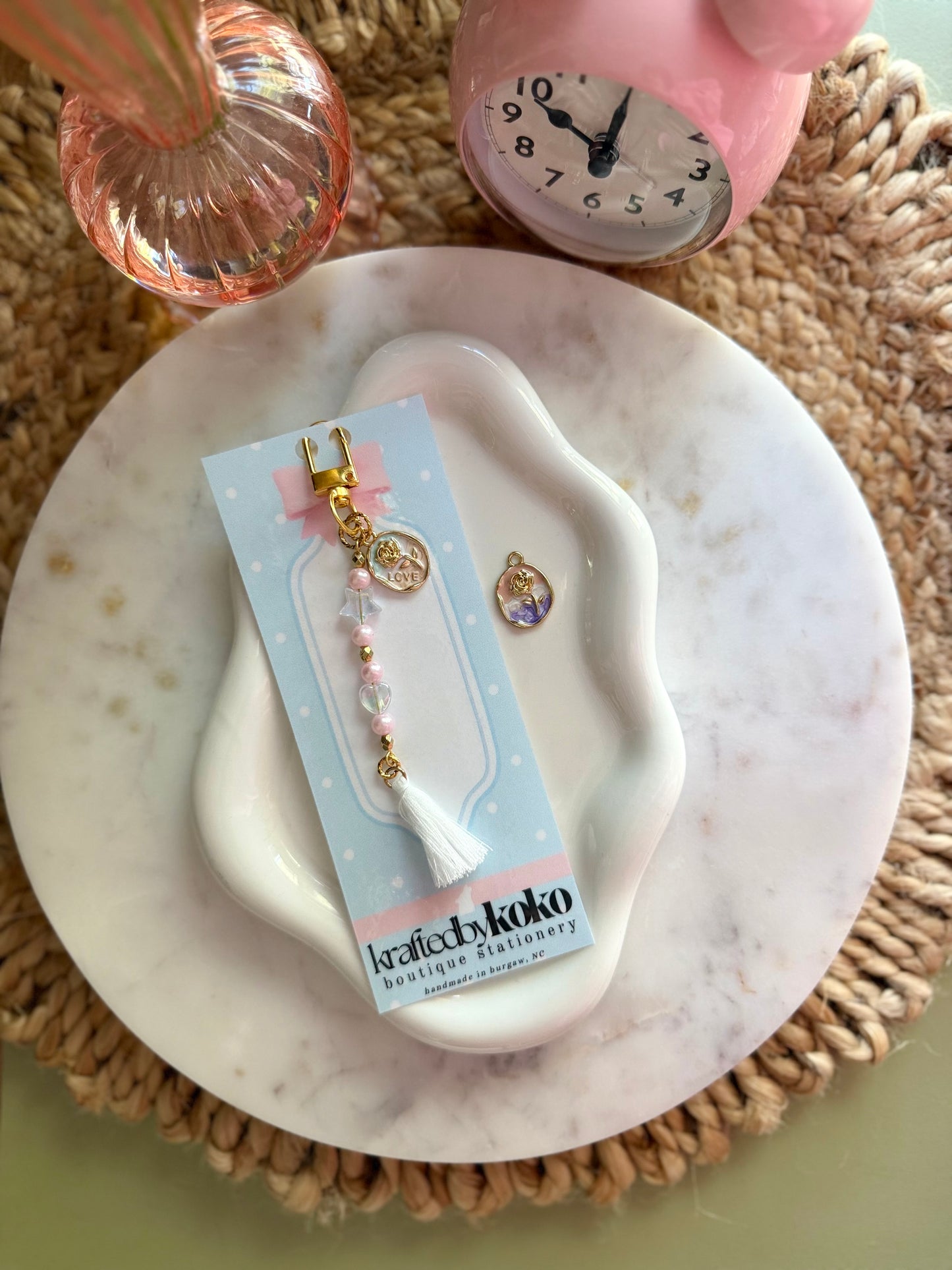 Rosewater Planner Charm