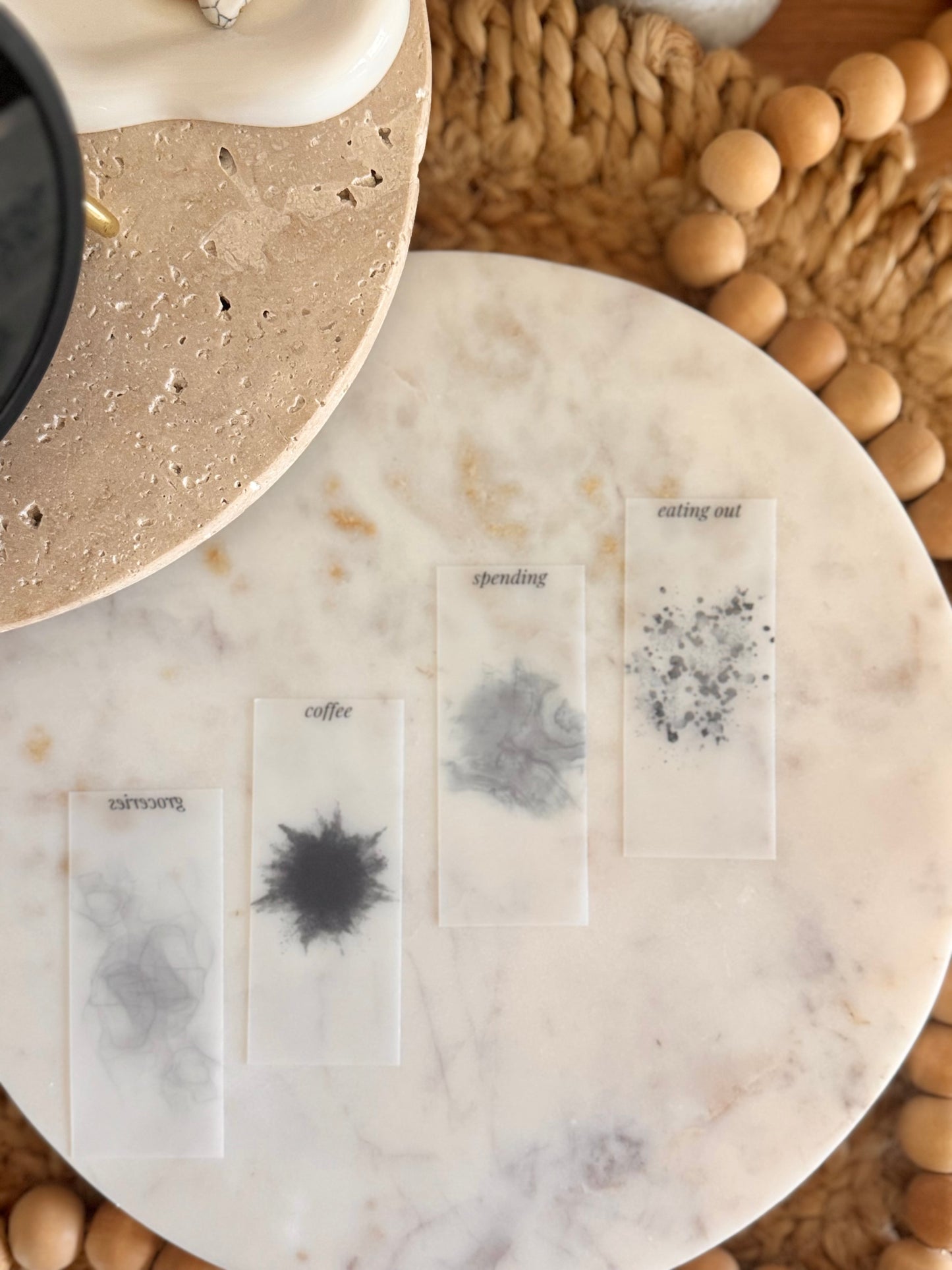 Stone & Script Fitted Tabs