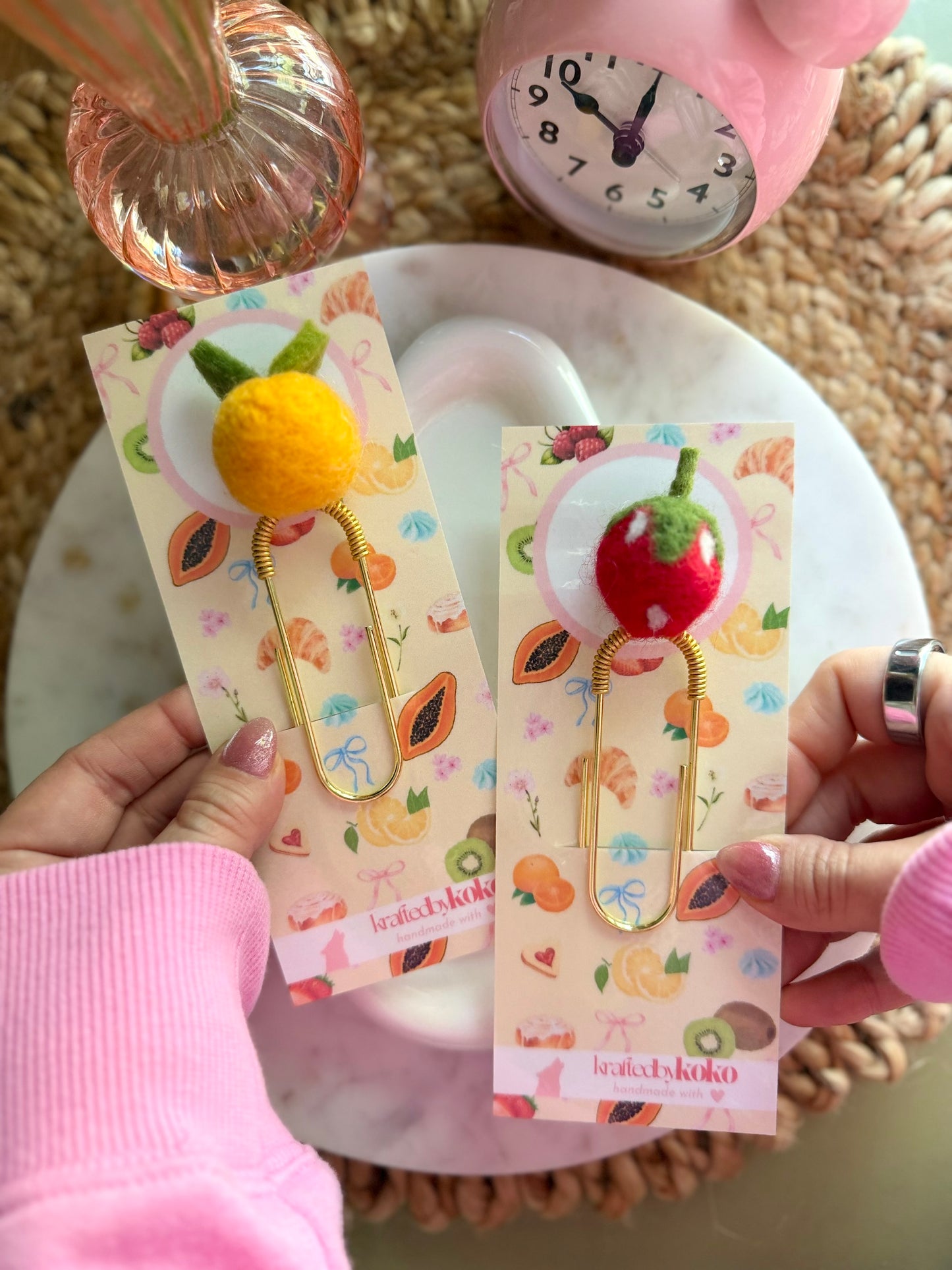 Fruit Basket Paperclip