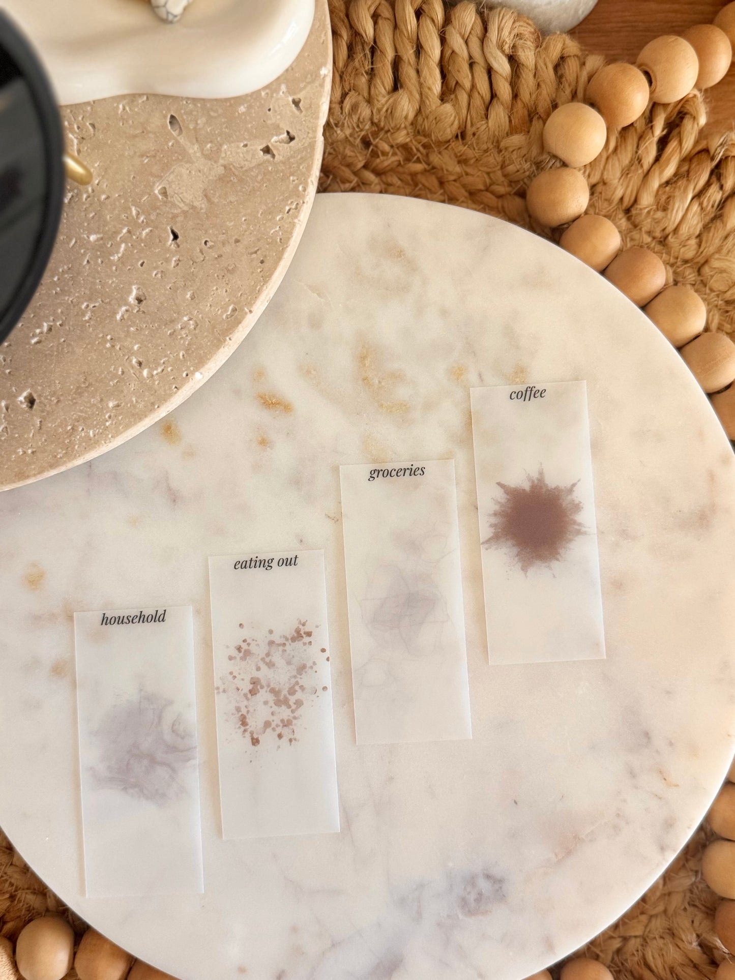 Stone & Script Fitted Tabs