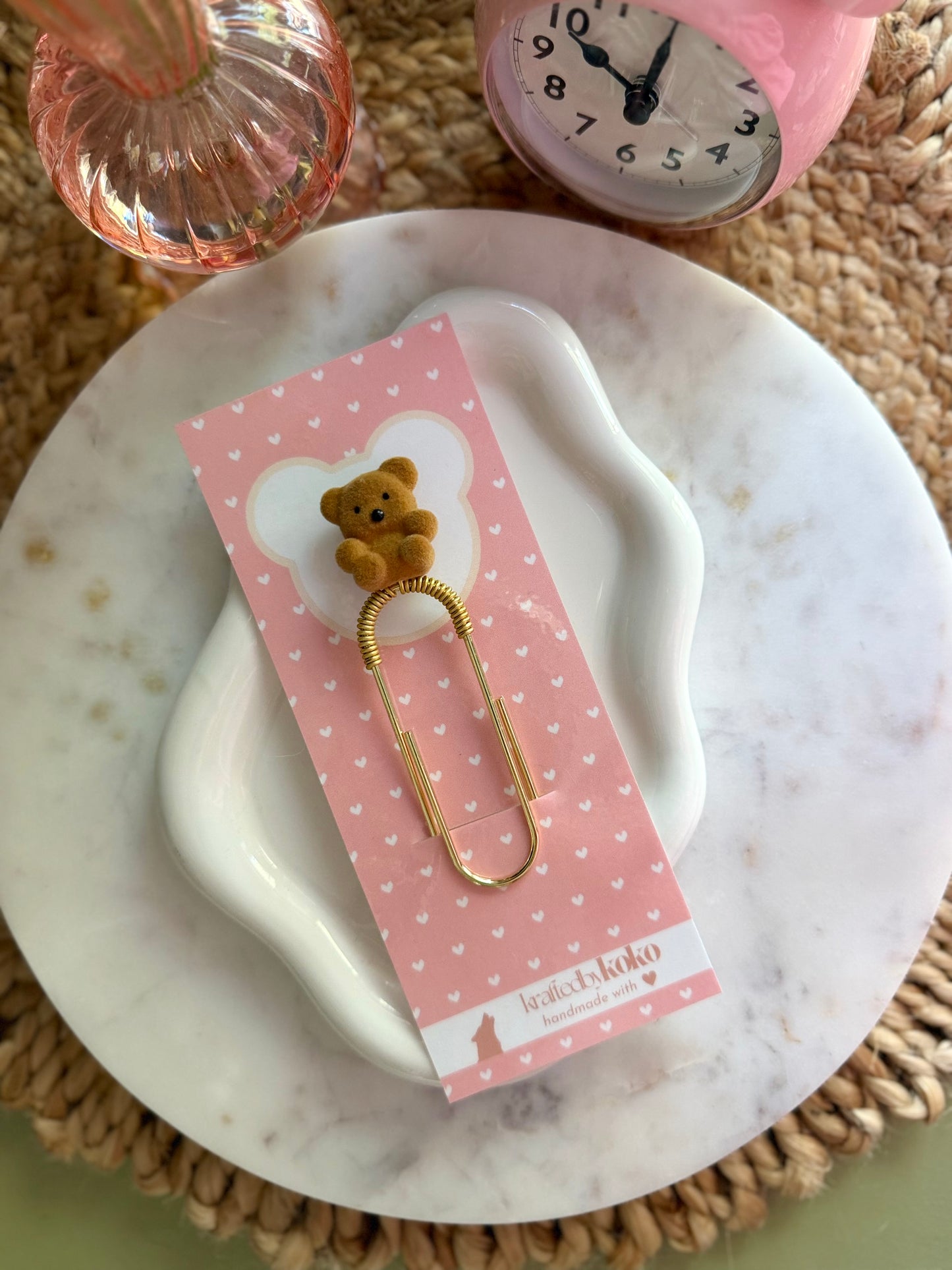 Plushie Fluffball Paperclip