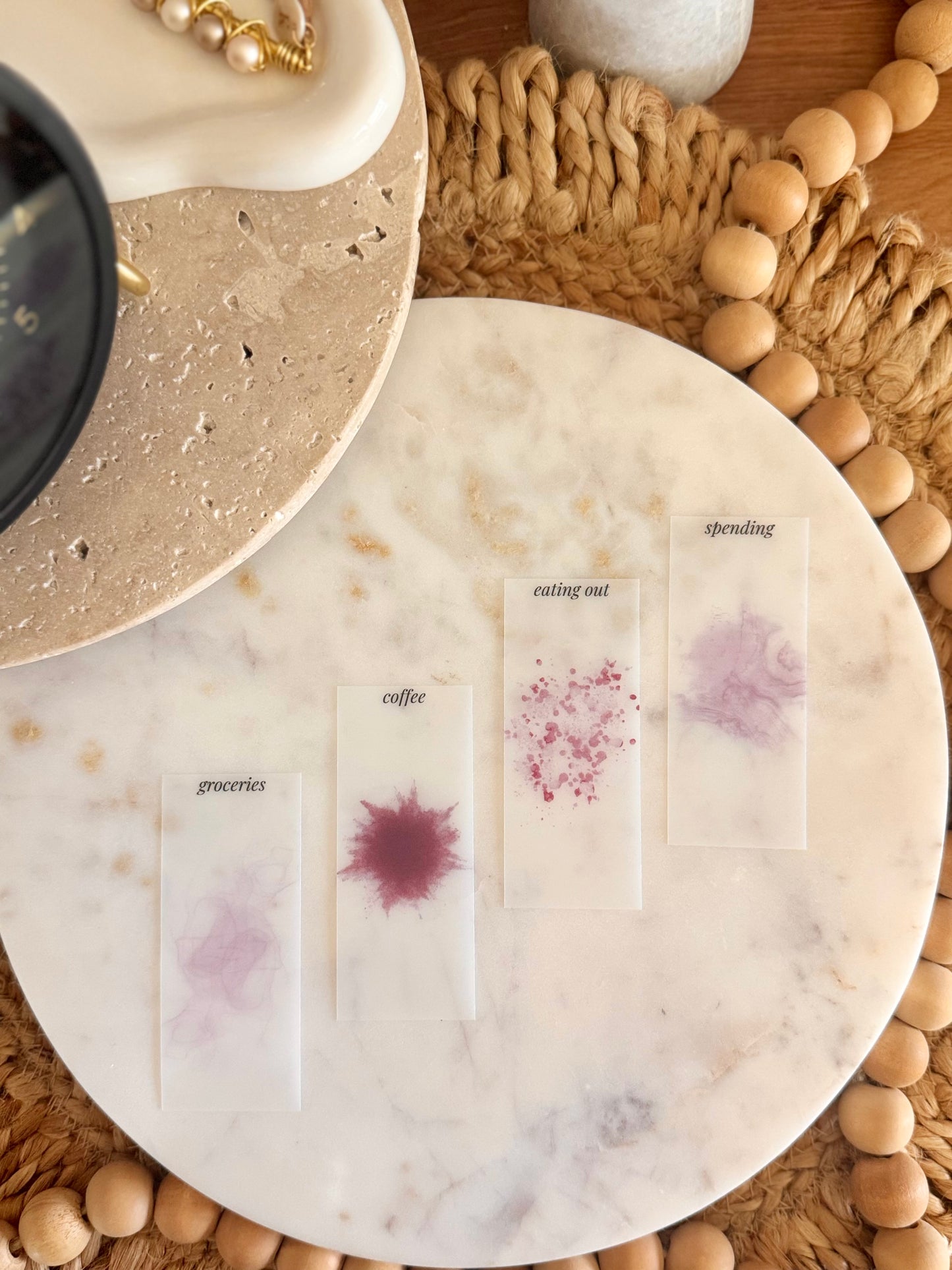 Stone & Script Fitted Tabs