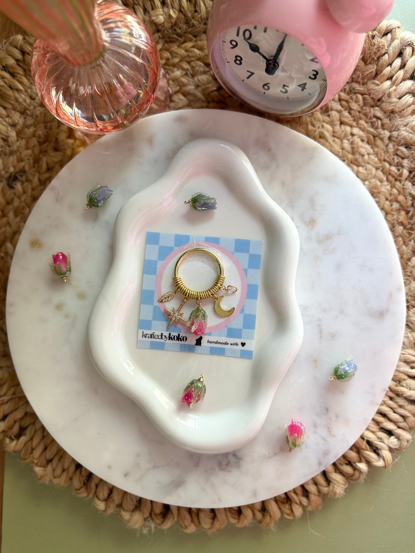 Aurora Bloom Charm Halo