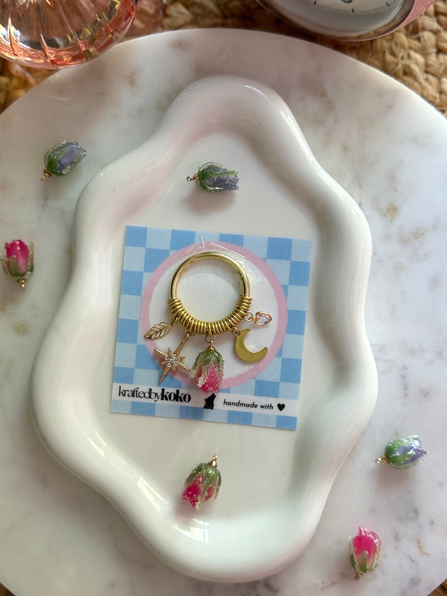 Aurora Bloom Charm Halo