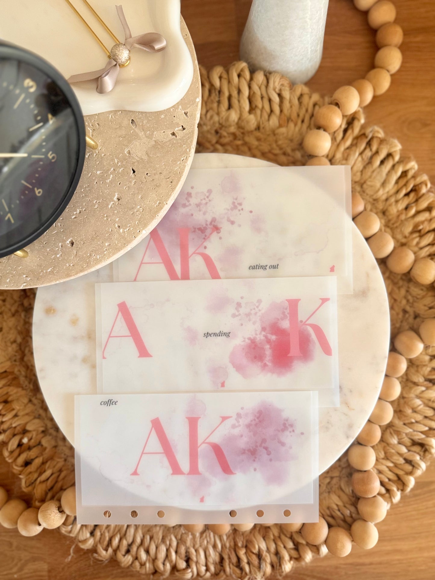 Stone & Script Cash Envelopes