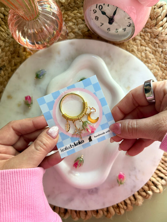 Aurora Bloom Charm Halo