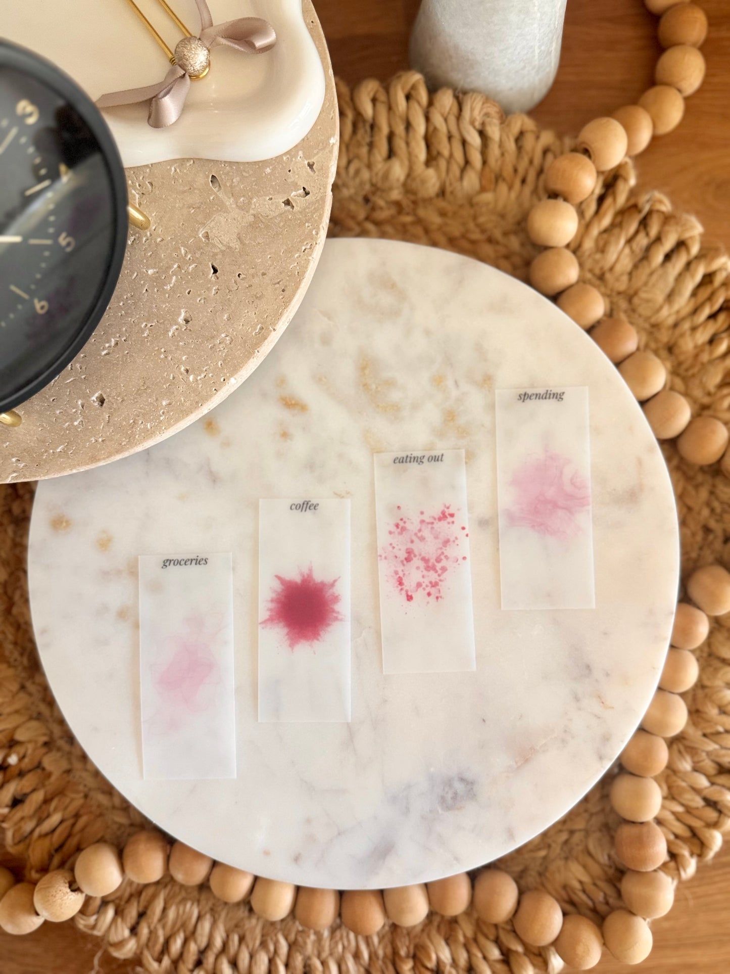 Stone & Script Fitted Tabs