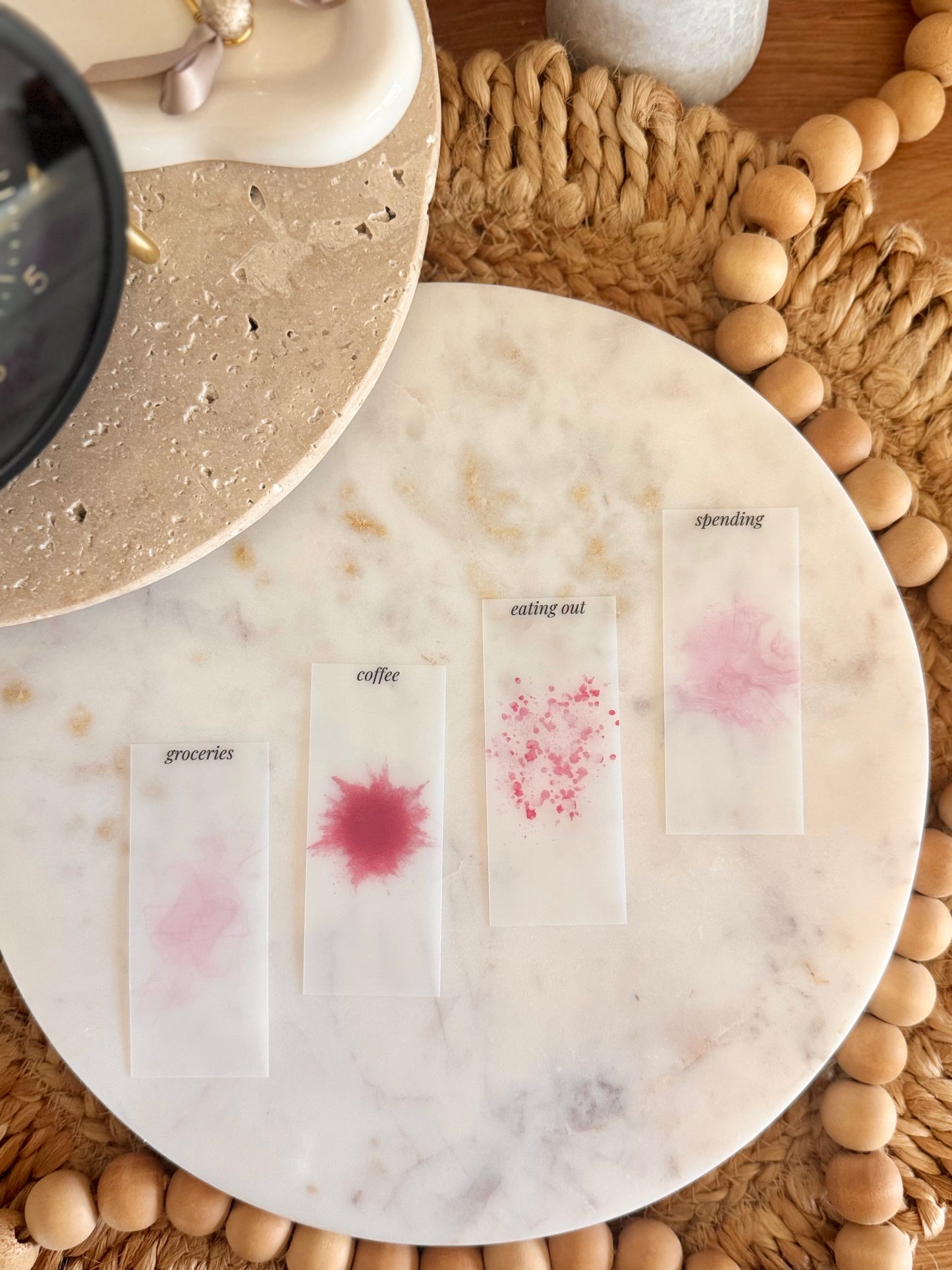 Stone & Script Fitted Tabs