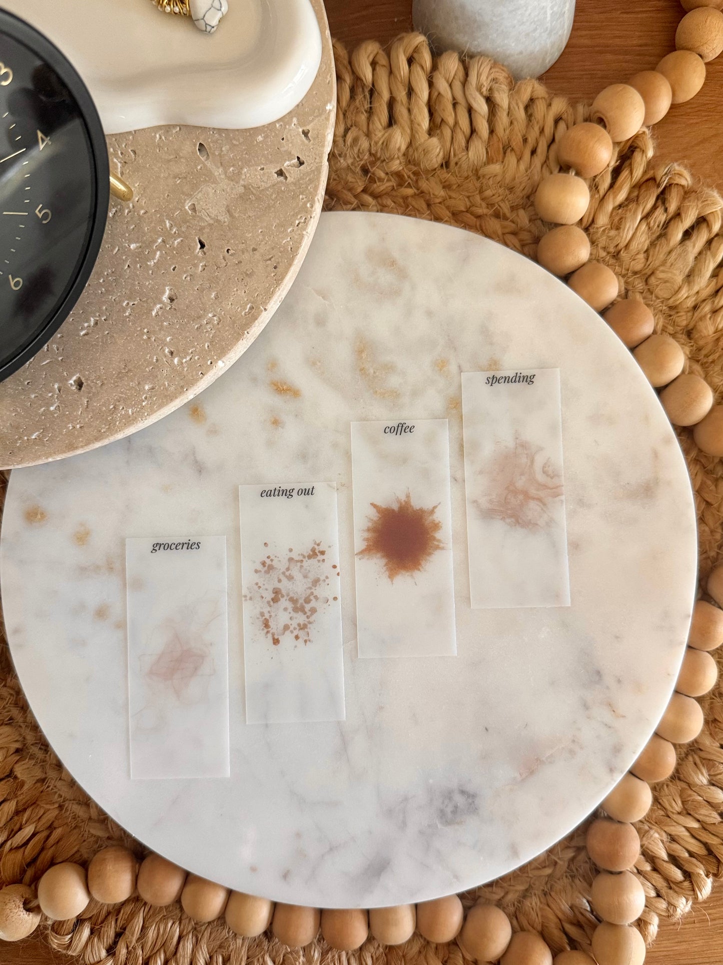 Stone & Script Fitted Tabs