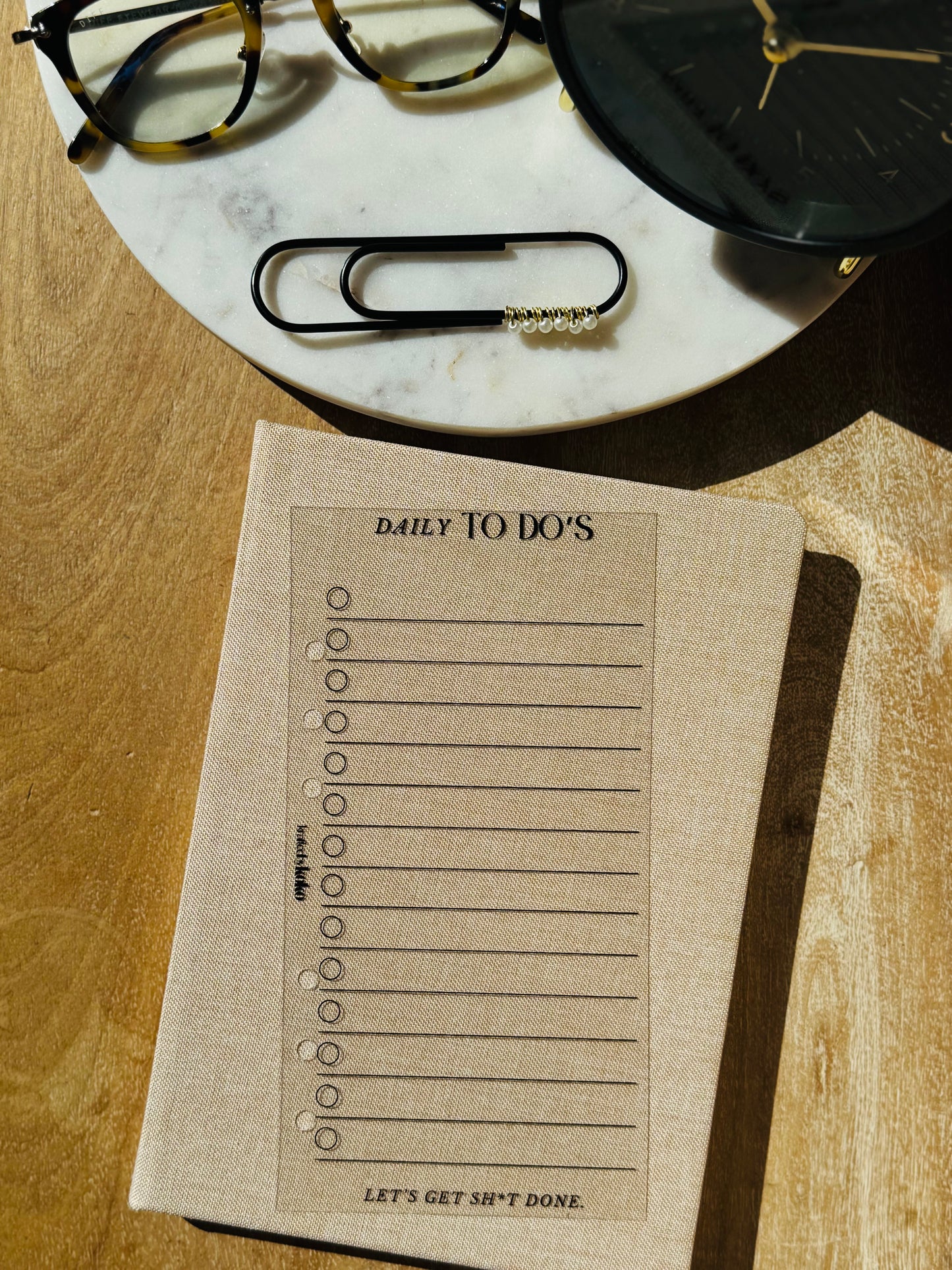 Daily To DO's Dashboard