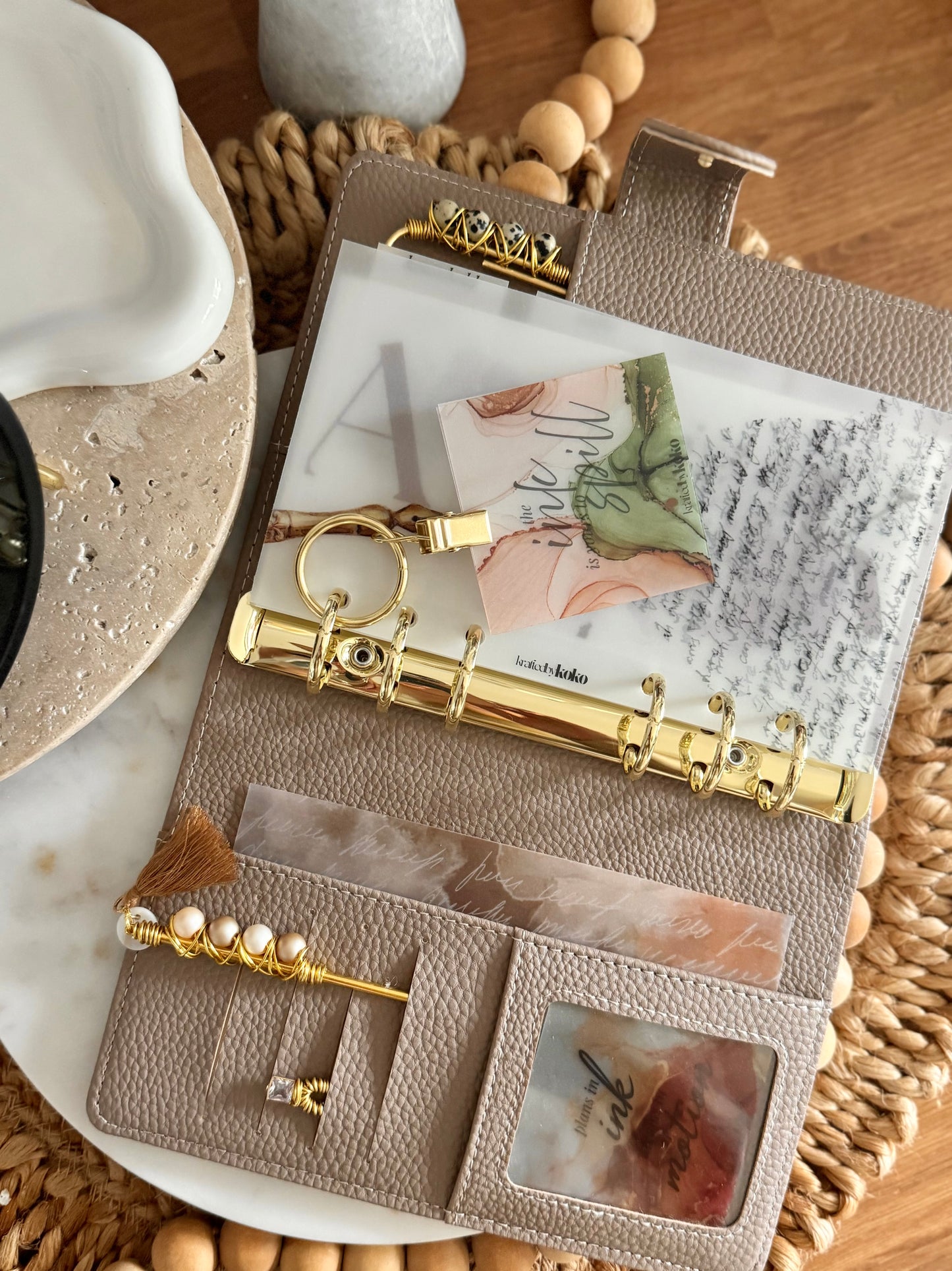 Speckled Stone Jumbo Paperclip