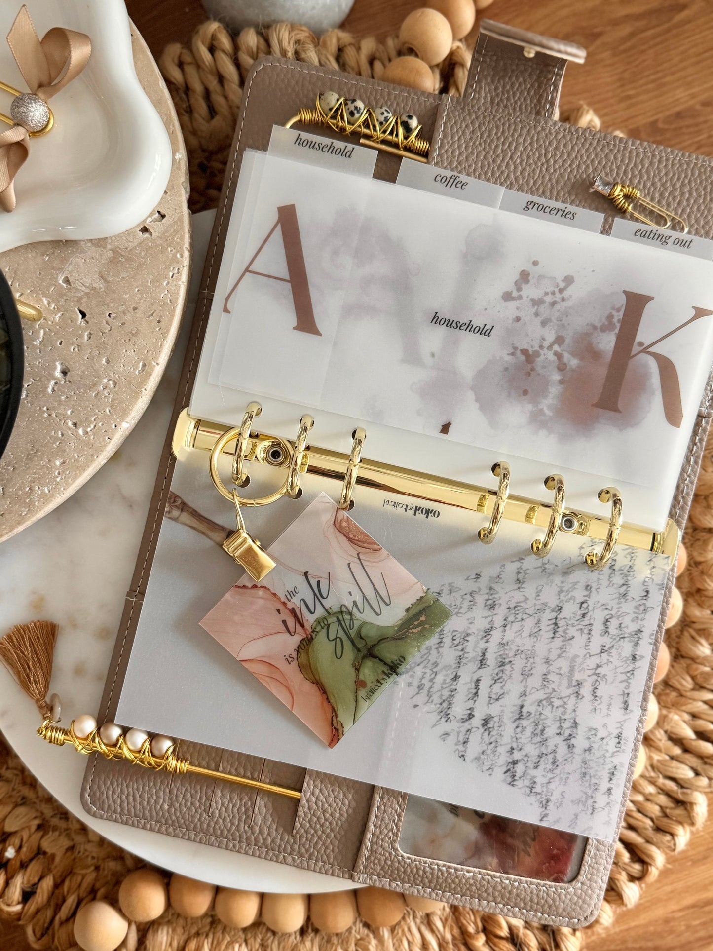 Stone & Script Cash Envelopes