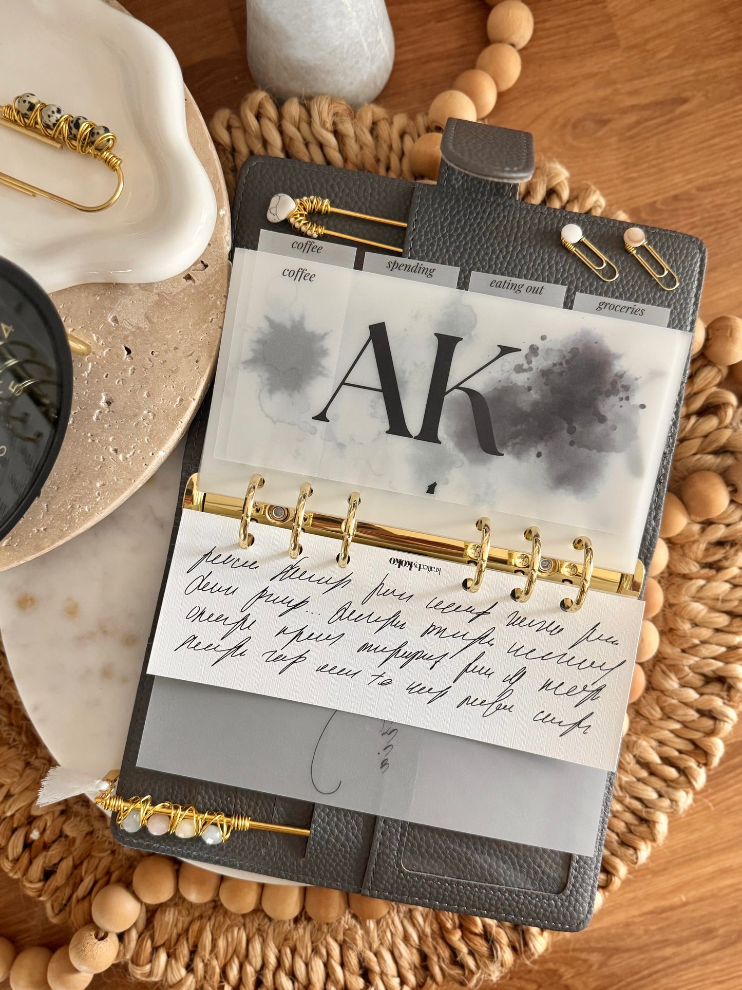 Stone & Script Cash Envelopes