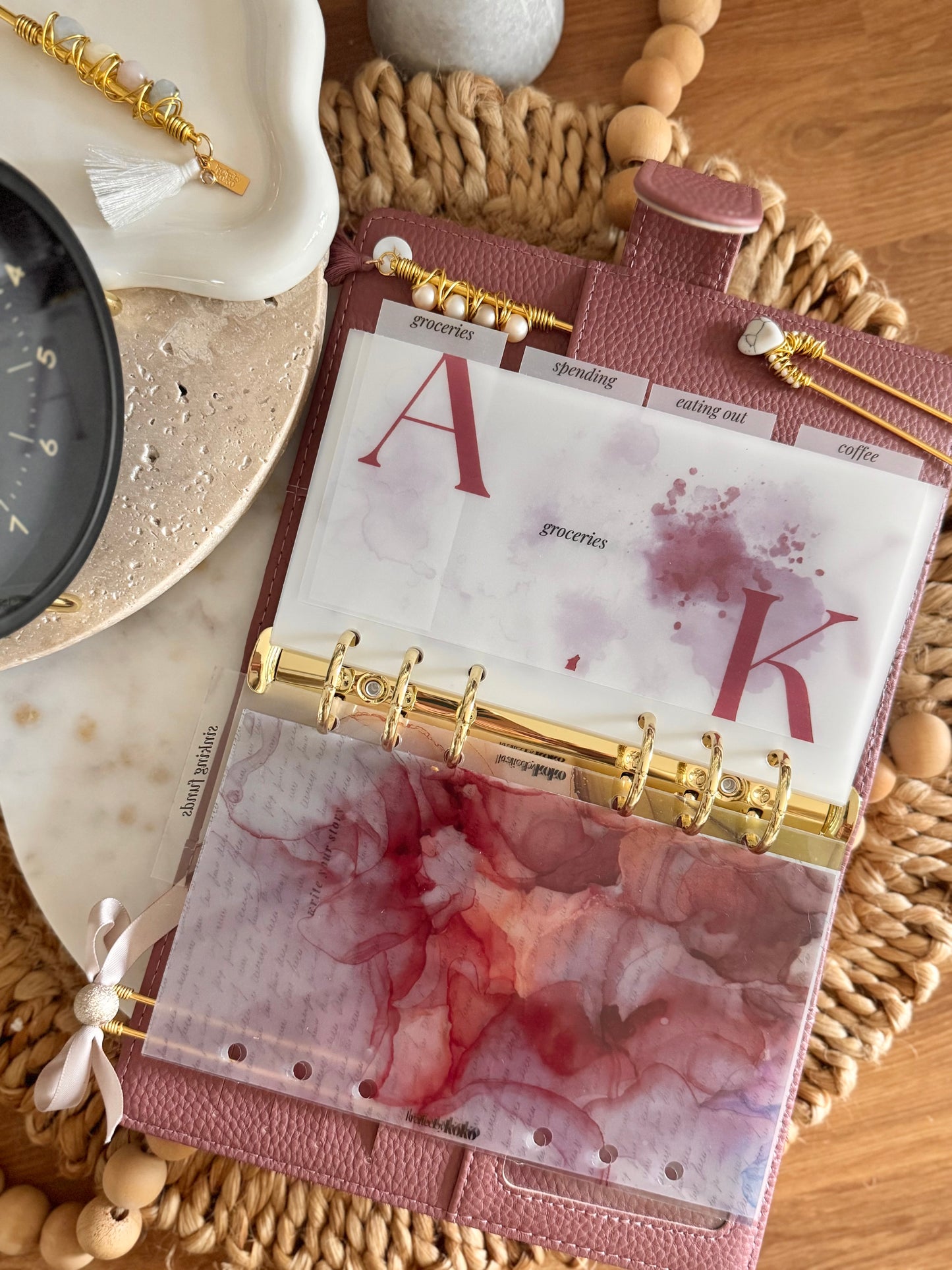 Stone & Script Cash Envelopes