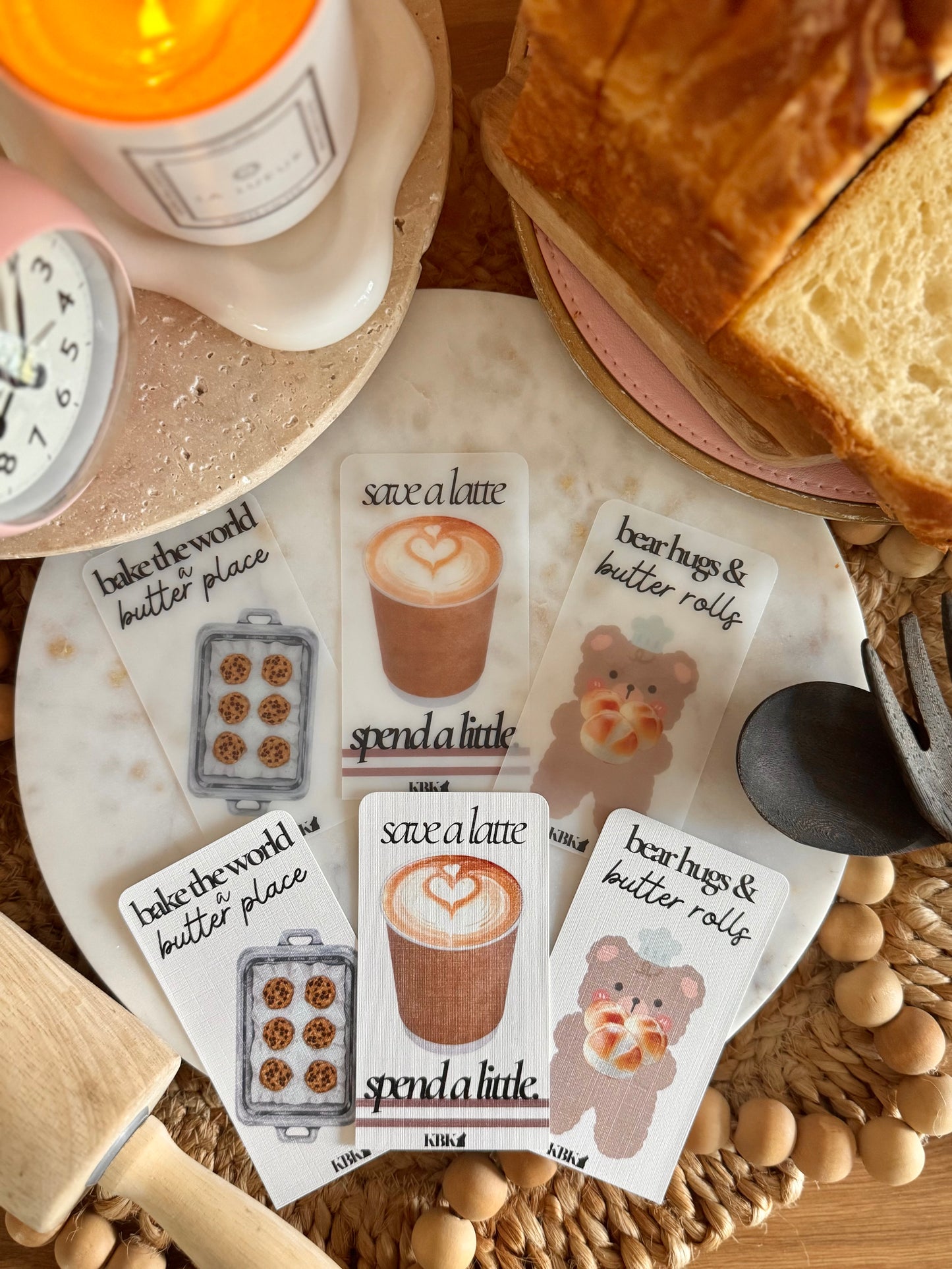 The Pancake Kubs Planner Kards 3pk