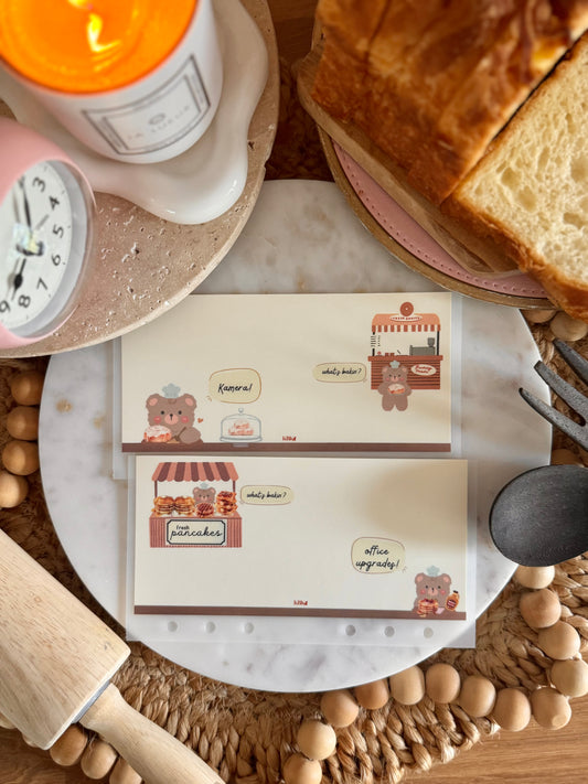 The Pancake Kubs Cash Envelopes