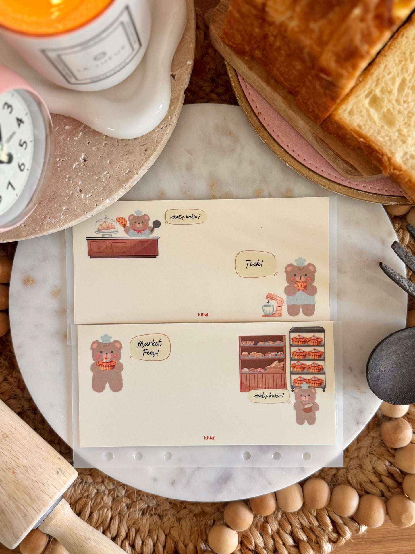 The Pancake Kubs Cash Envelopes