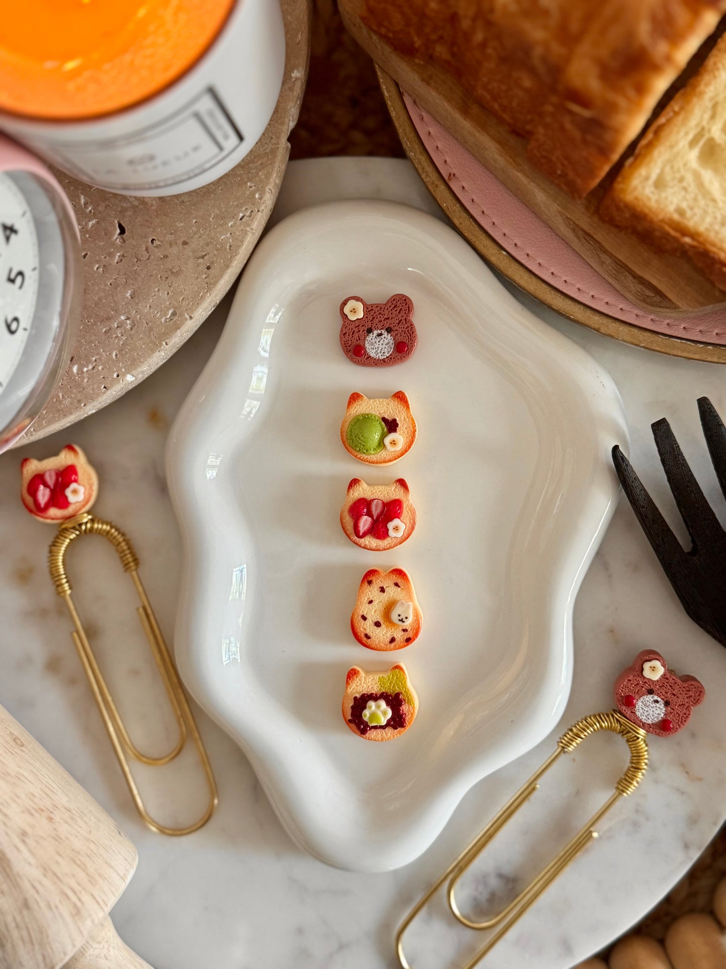 Breakfast Buddies Jumbo Paperclip