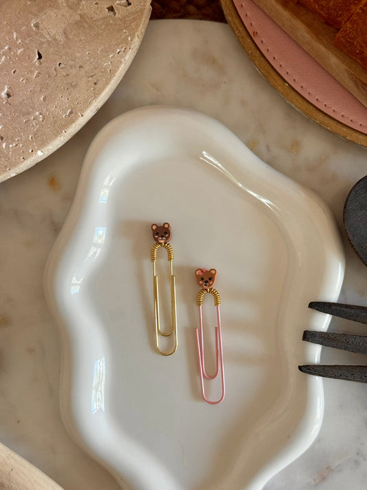 Bear Pair Paperclips